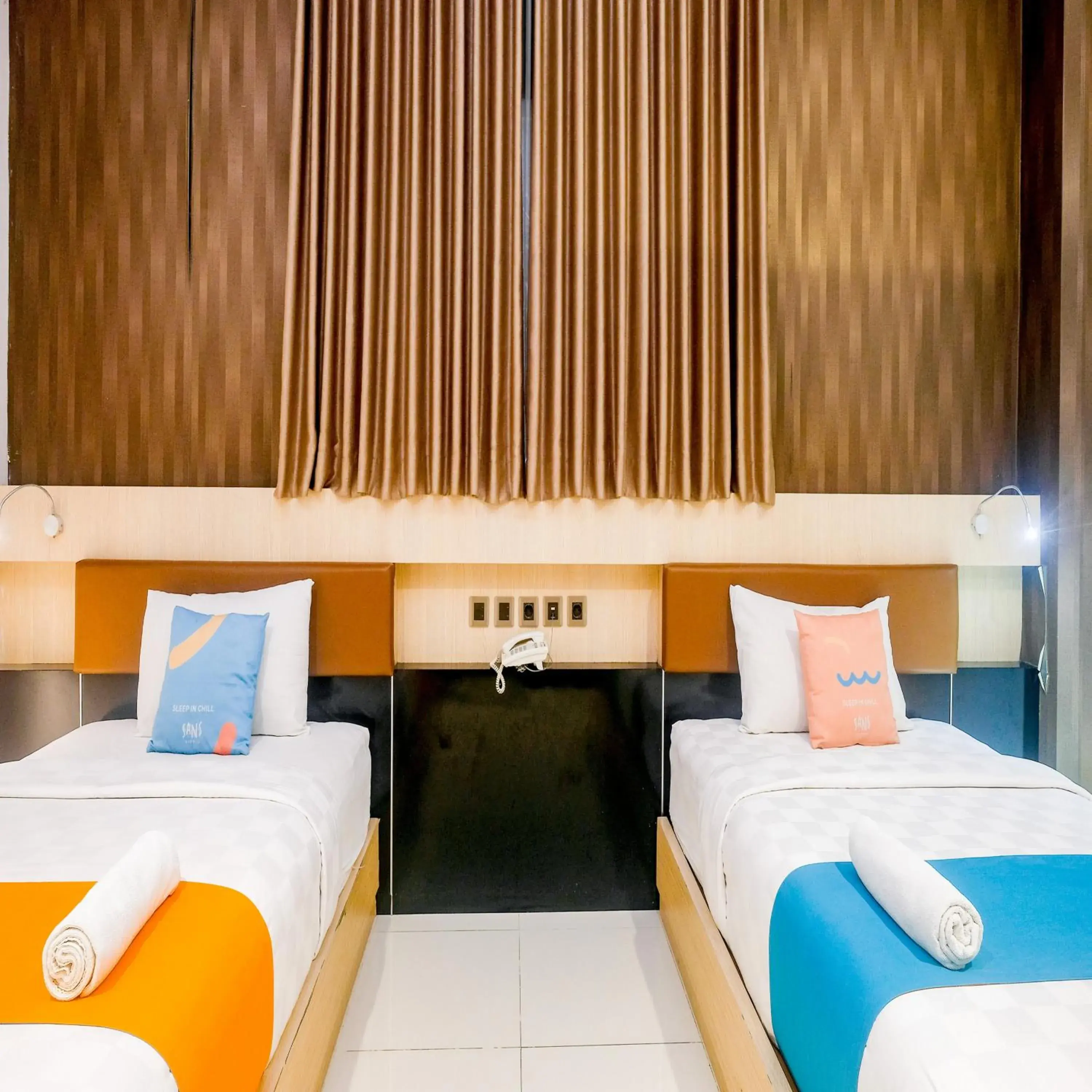 Bedroom, Bed in Sans Vibes Hotel Grand Omah Sastro Gejayan Bedroom, Bed in Sans Vibes Hotel Grand Omah Sastro Gejayan