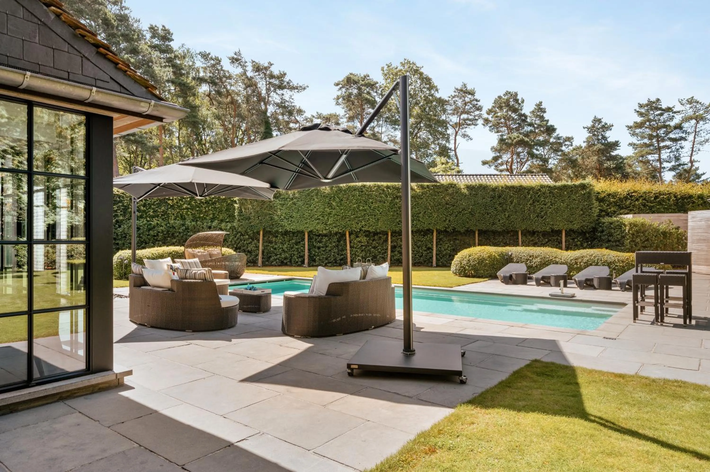 Swimming pool in B&B Interludium