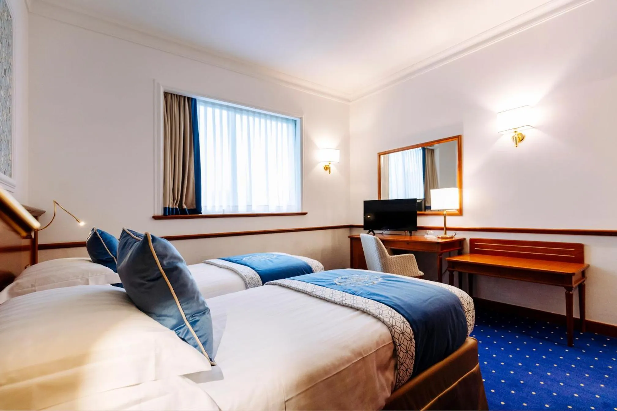 Photo of the whole room, Bed in Grand Hotel Terme & Spa