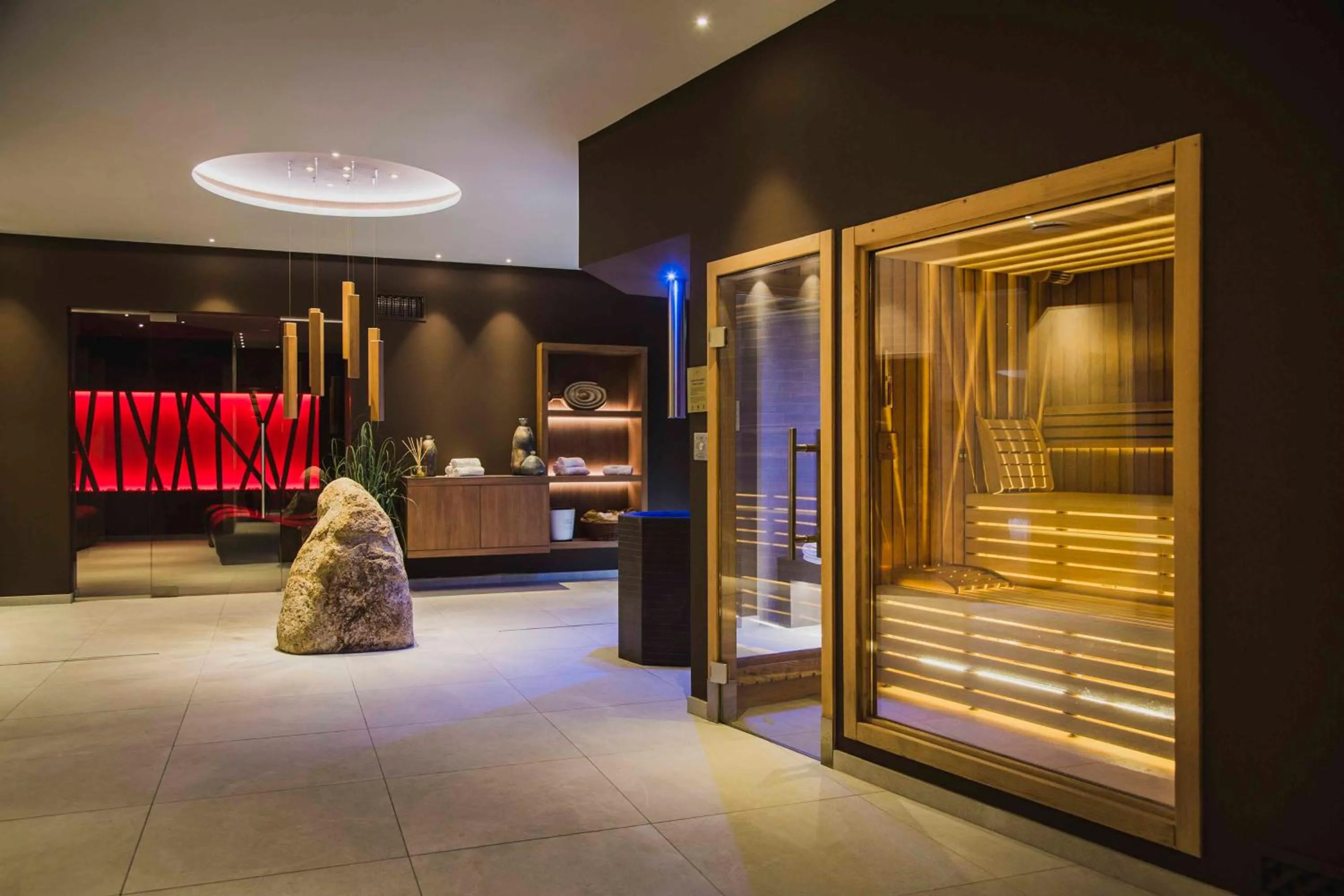 Sauna in Grand Hotel Terme & Spa