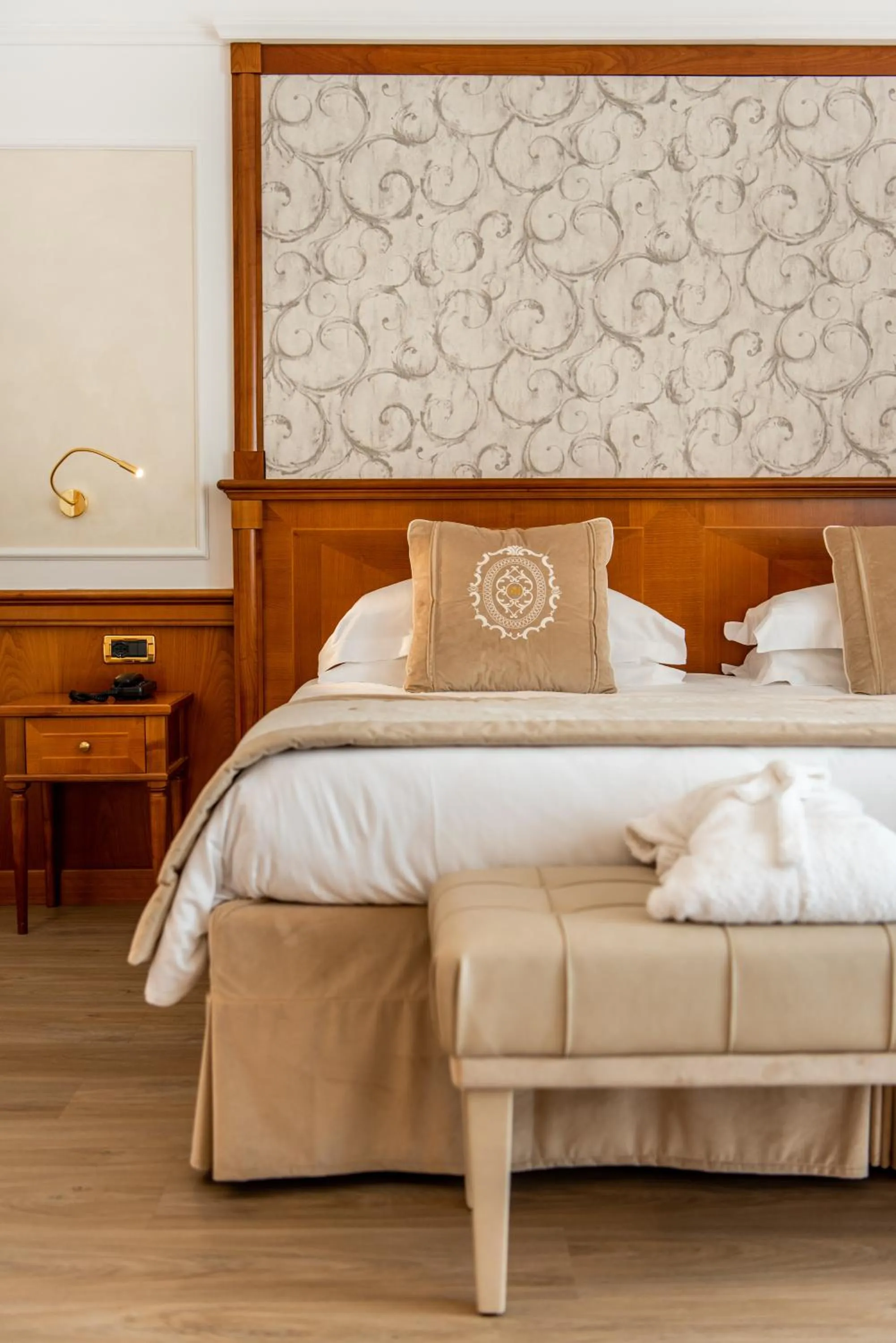 Bedroom, Bed in Grand Hotel Terme & Spa
