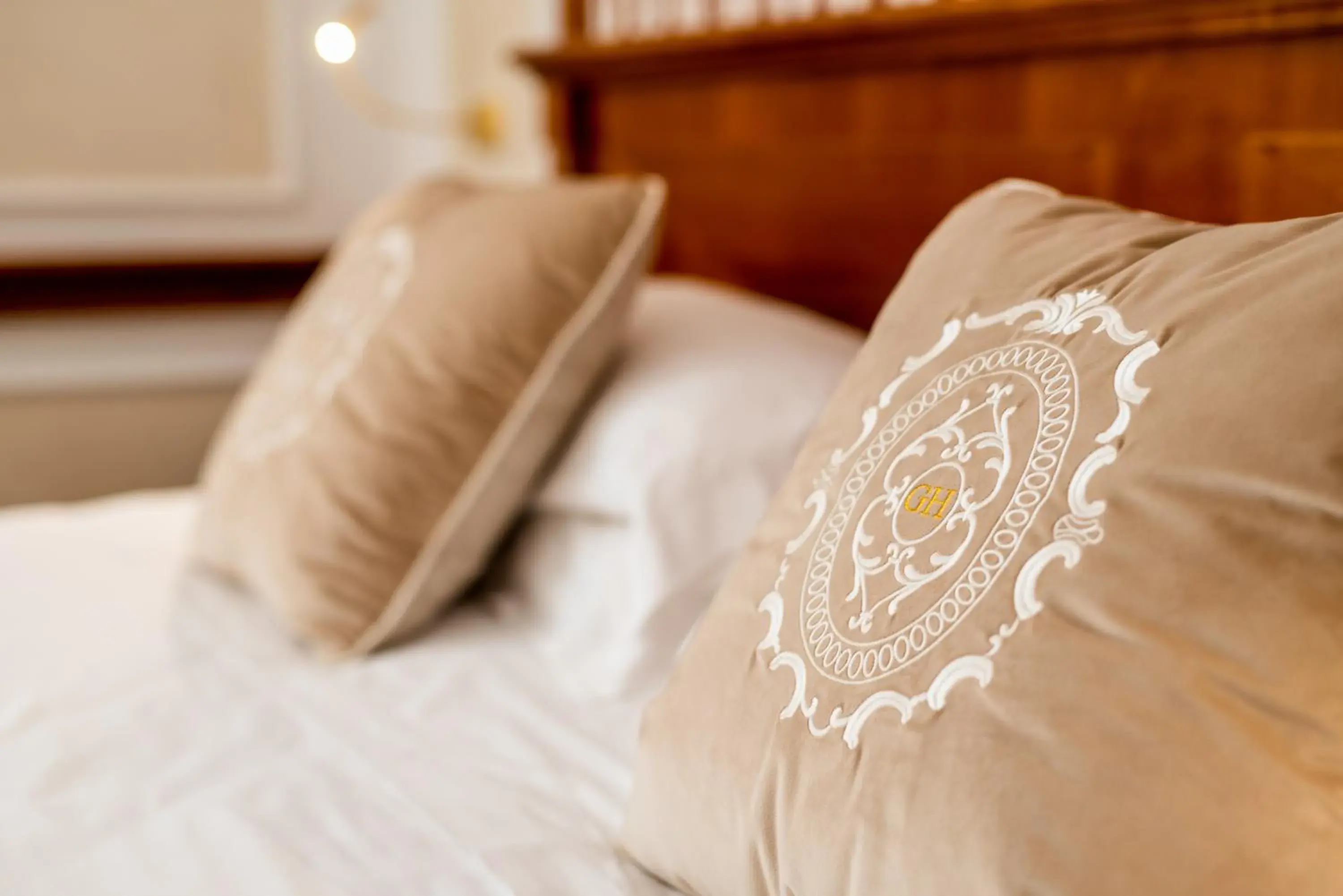 Bed in Grand Hotel Terme & Spa Bed in Grand Hotel Terme & Spa