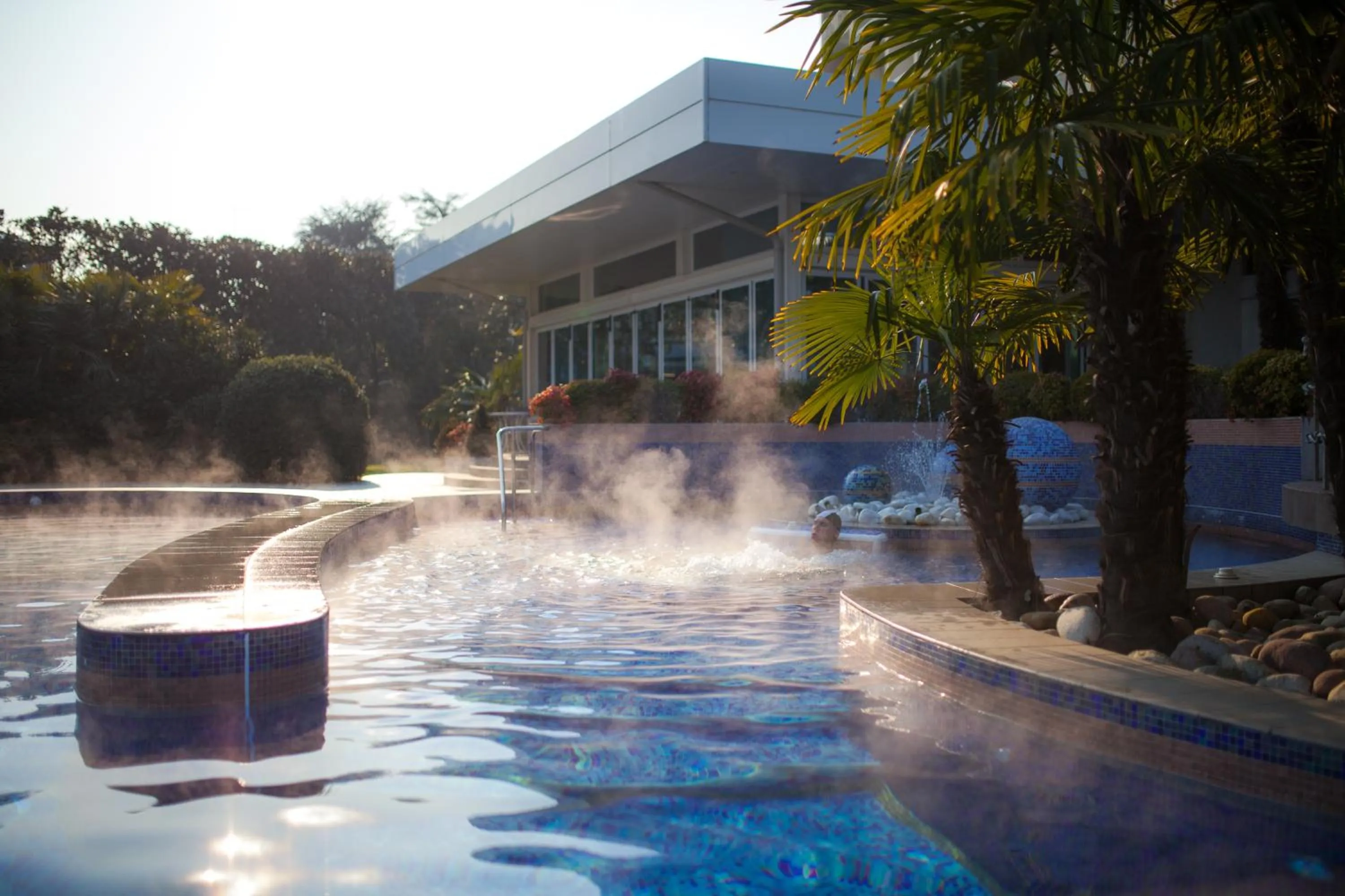 Hot Spring Bath in Grand Hotel Terme & Spa