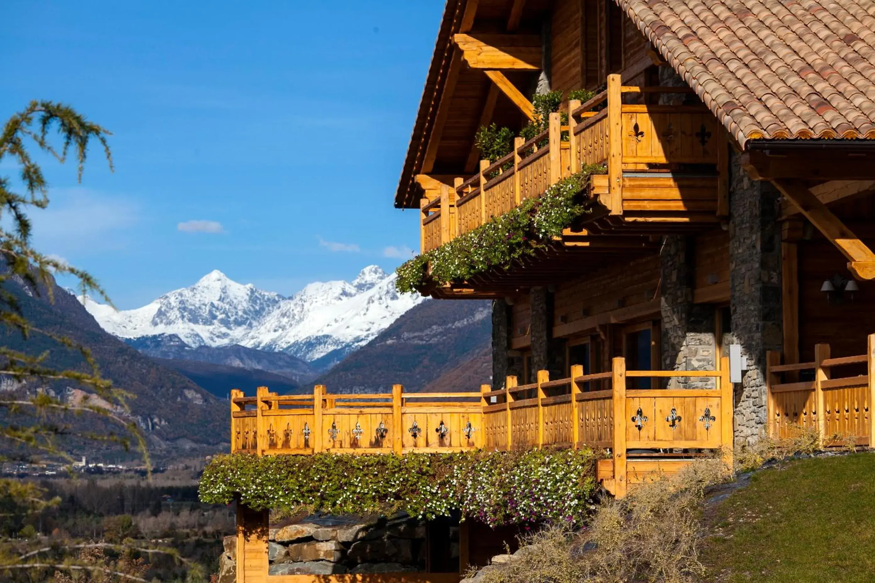 Property building in Hotel Viñas de Lárrede Property building in Hotel Viñas de Lárrede