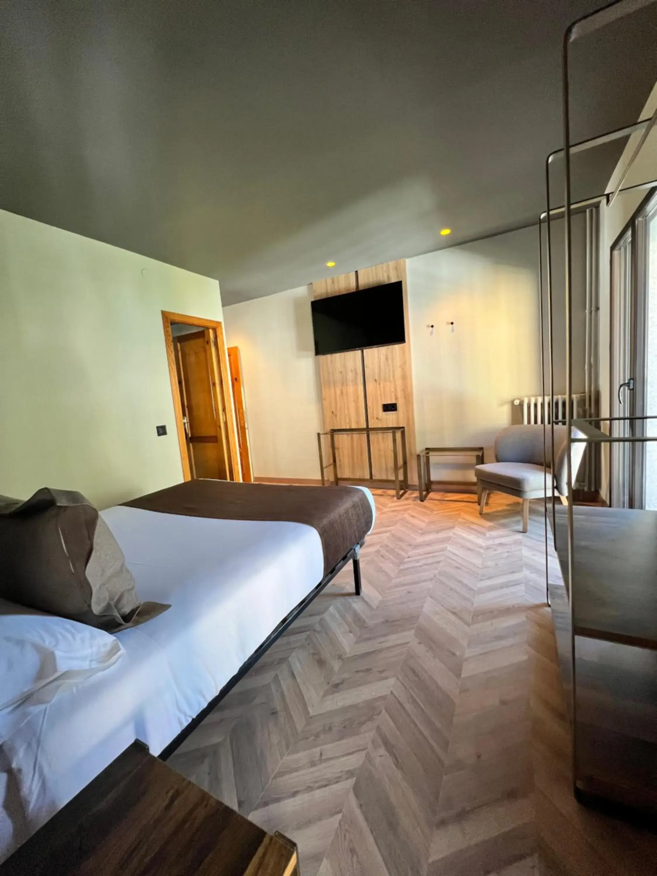 Bedroom, Bed in Yomo Petit Paris Bedroom, Bed in Yomo Petit Paris