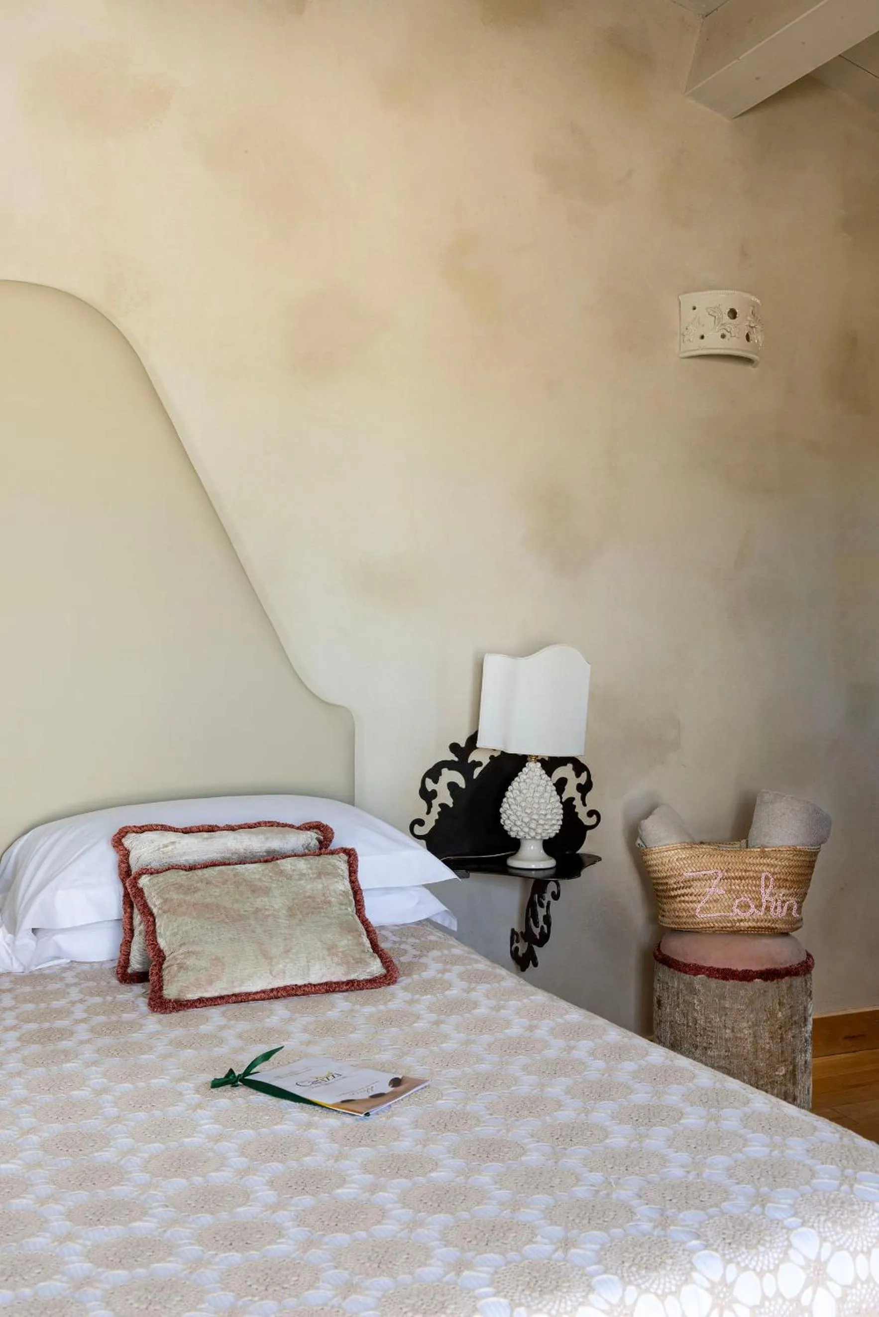 Bedroom, Bed in Zahir Country House Boutique Hotel Noto