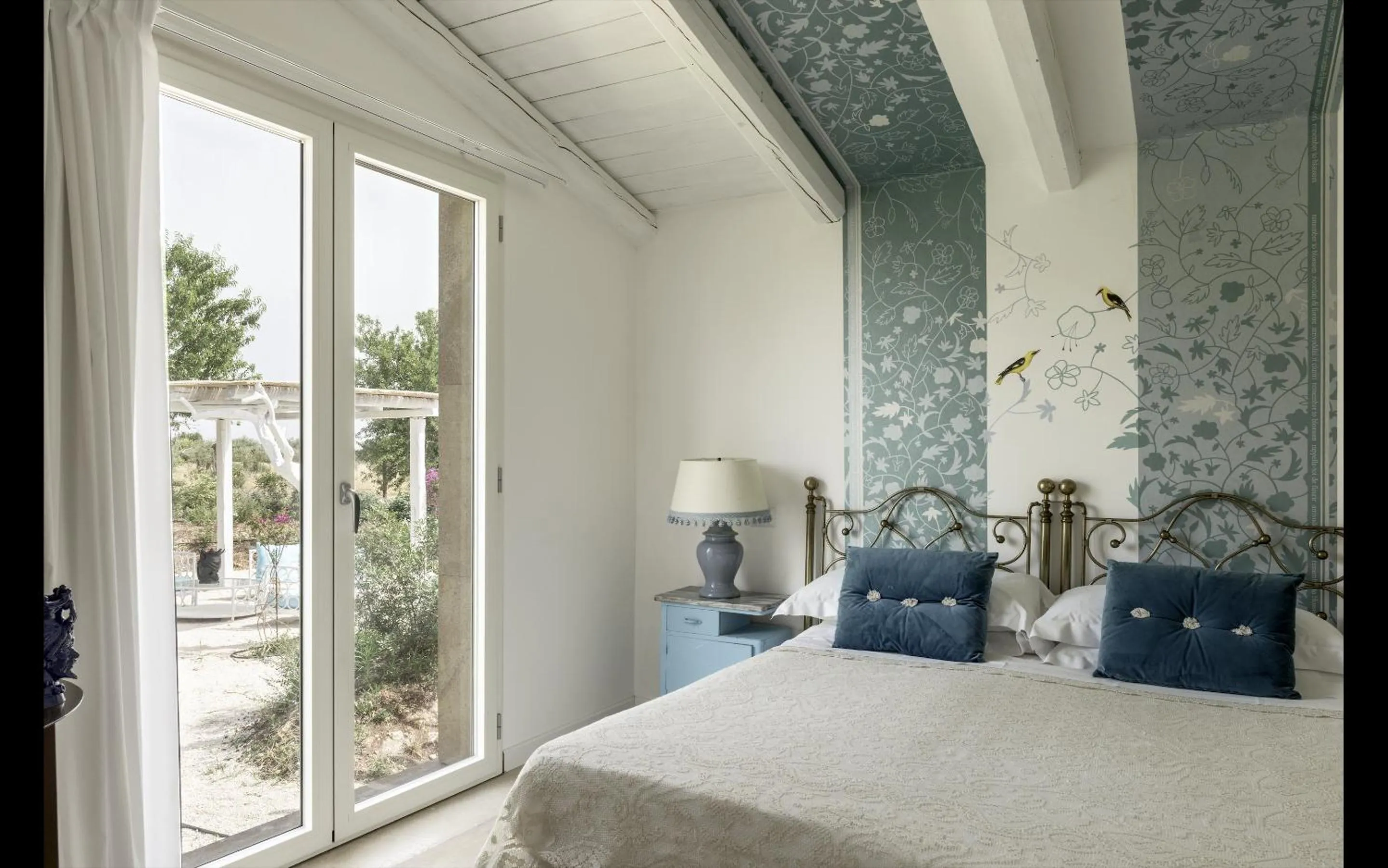 Bed in Zahir Country House Boutique Hotel