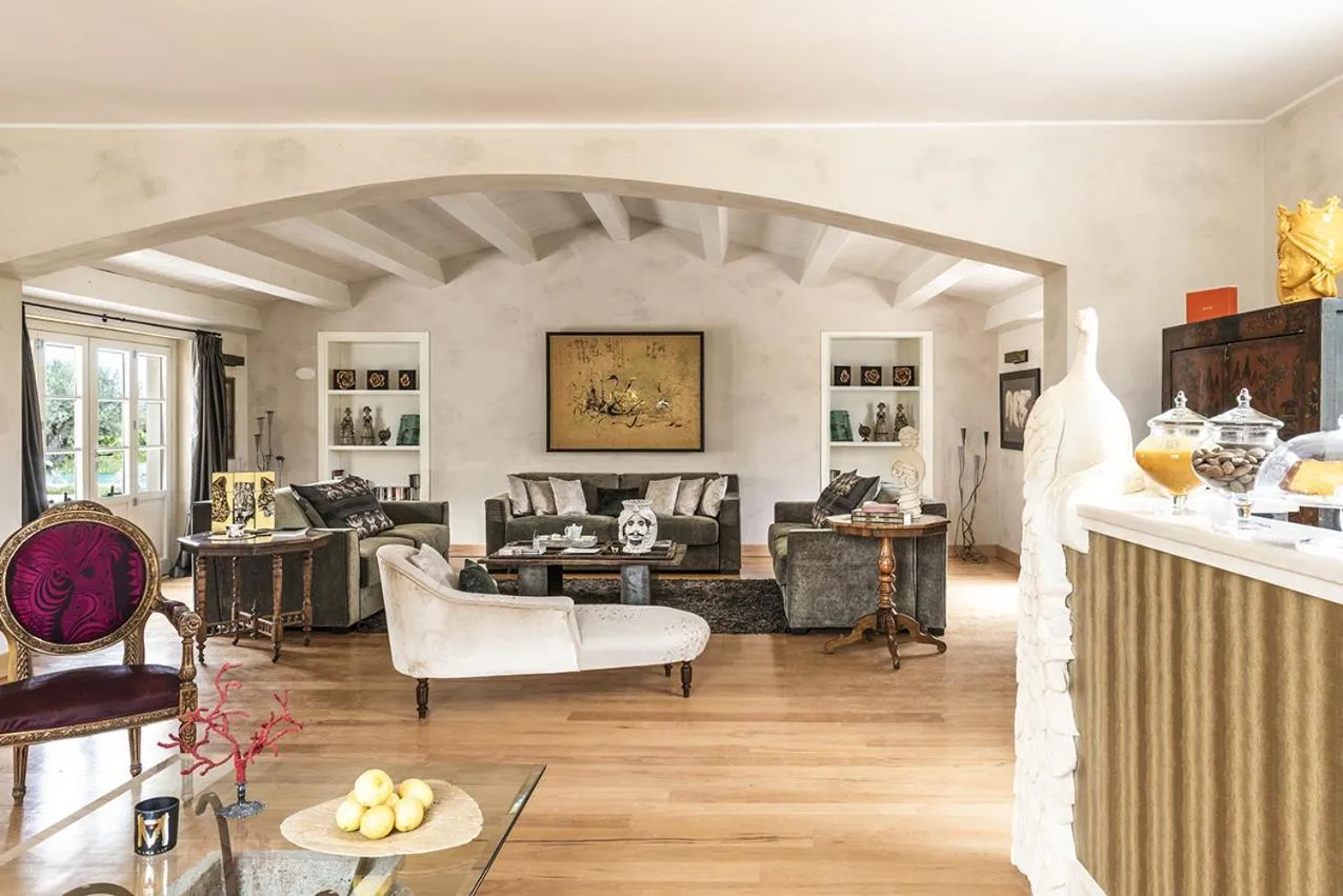 Lobby or reception in Zahir Country House Boutique Hotel