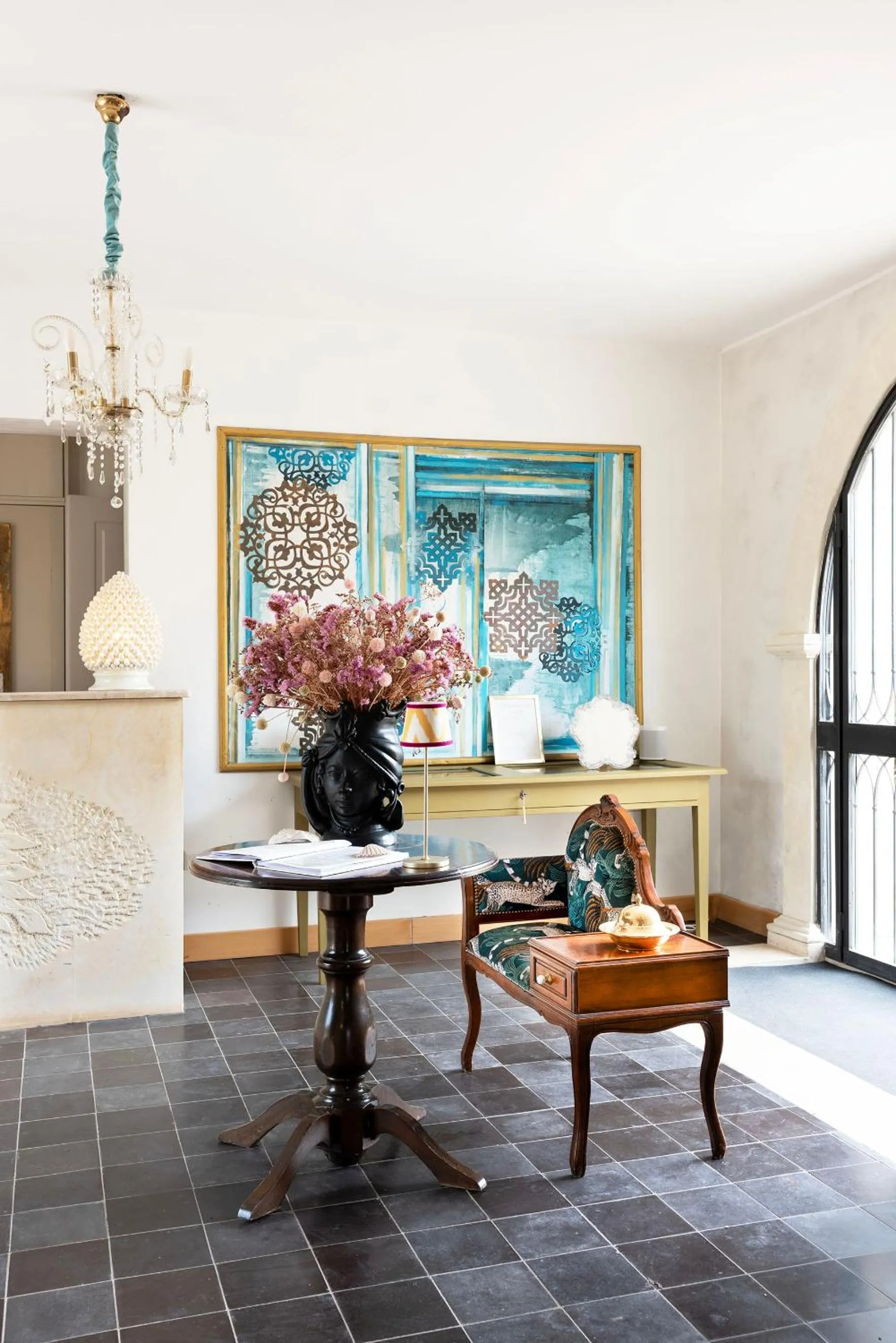 Lobby or reception in Zahir Country House Boutique Hotel Noto