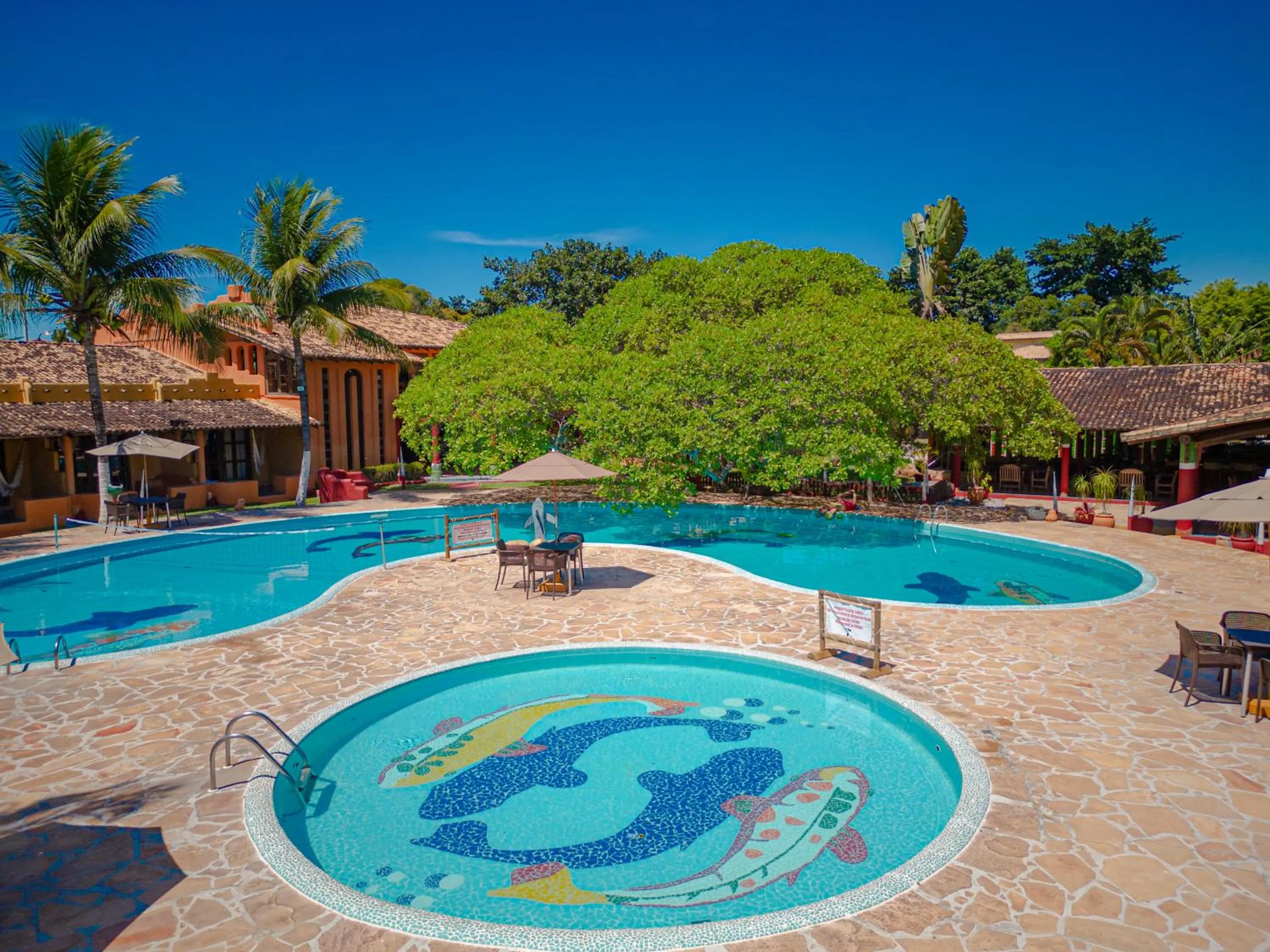 Swimming pool in Estação Santa Fé Hotel e Pousada