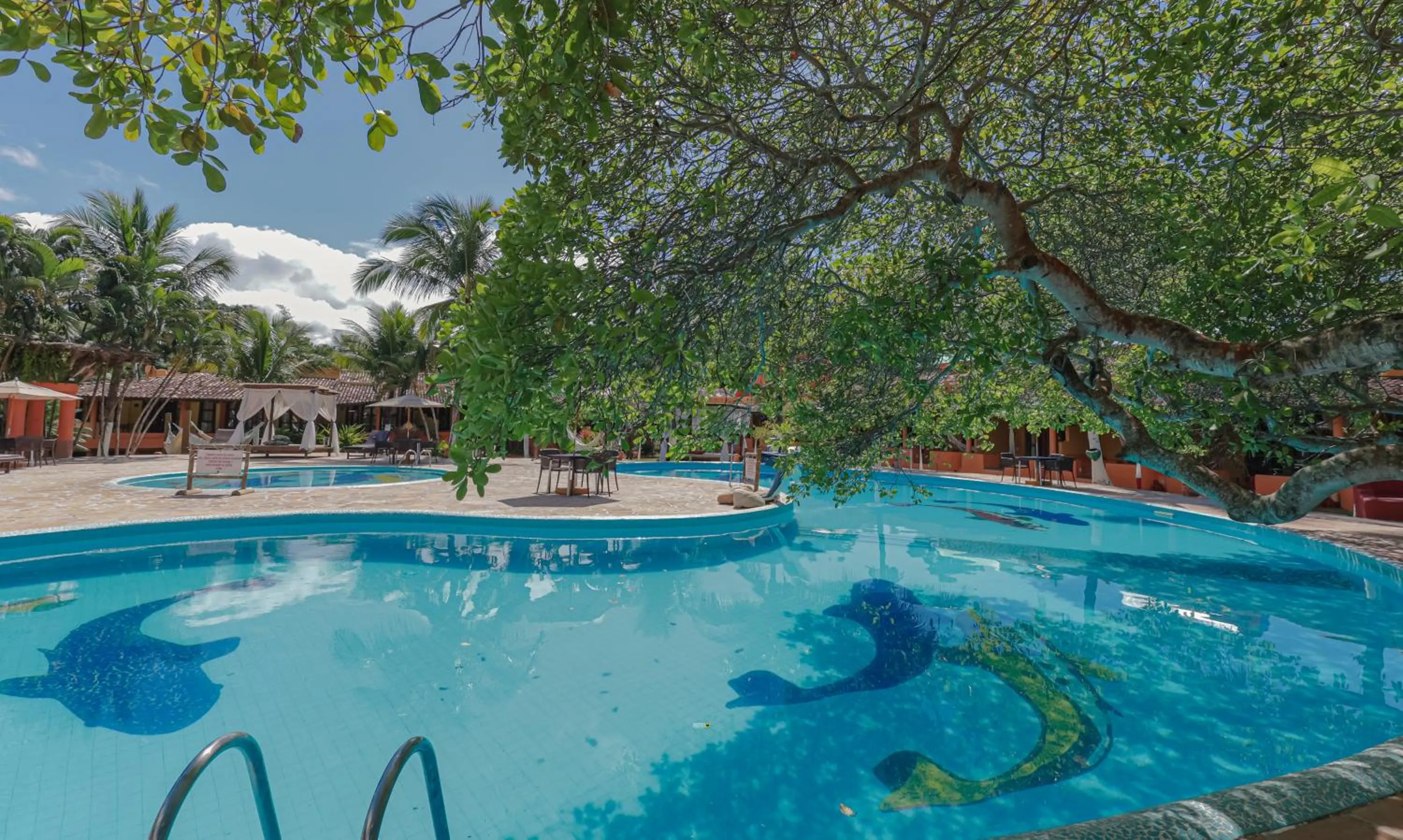Swimming pool in Estação Santa Fé Hotel e Pousada
