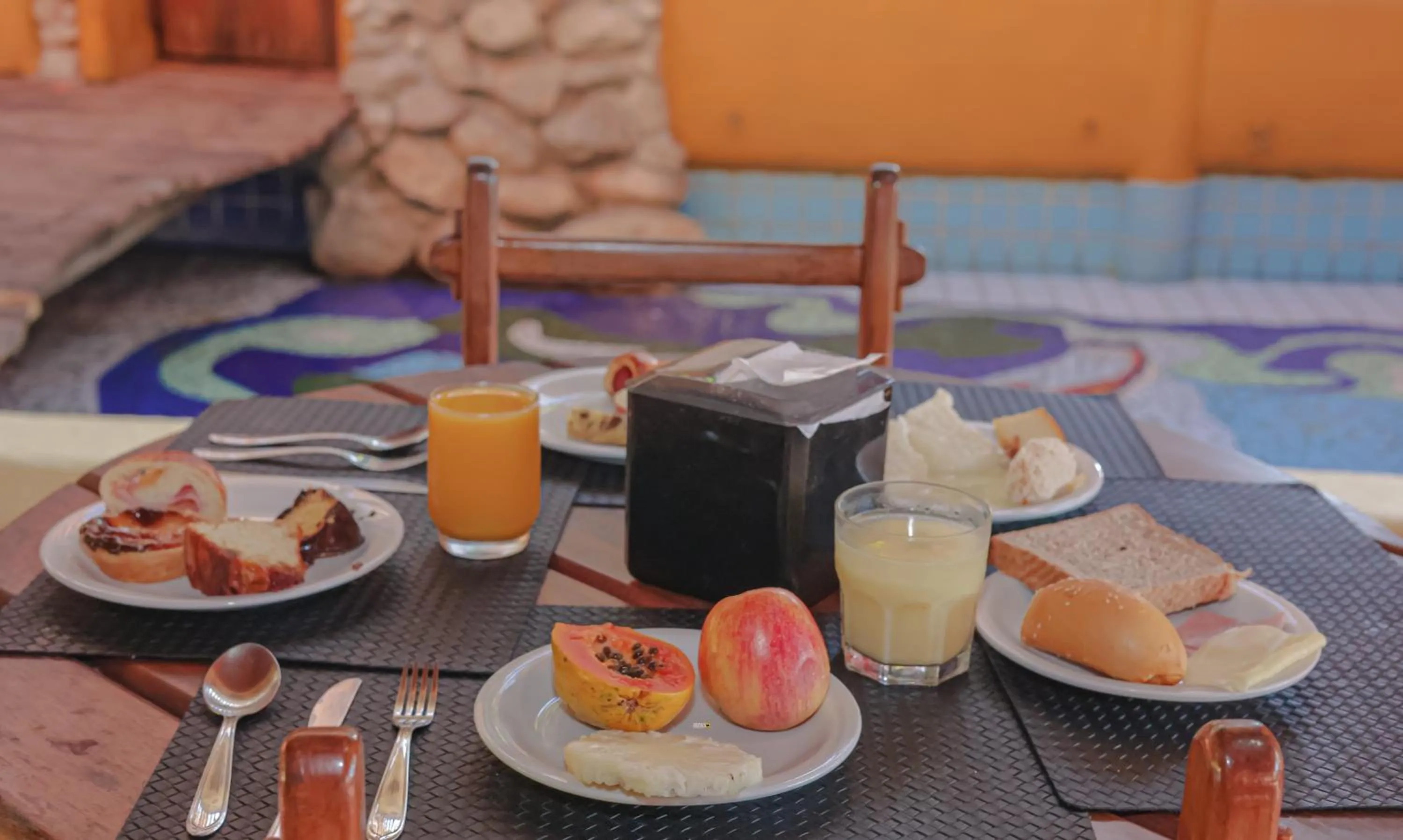 Breakfast in Estação Santa Fé Hotel e Pousada