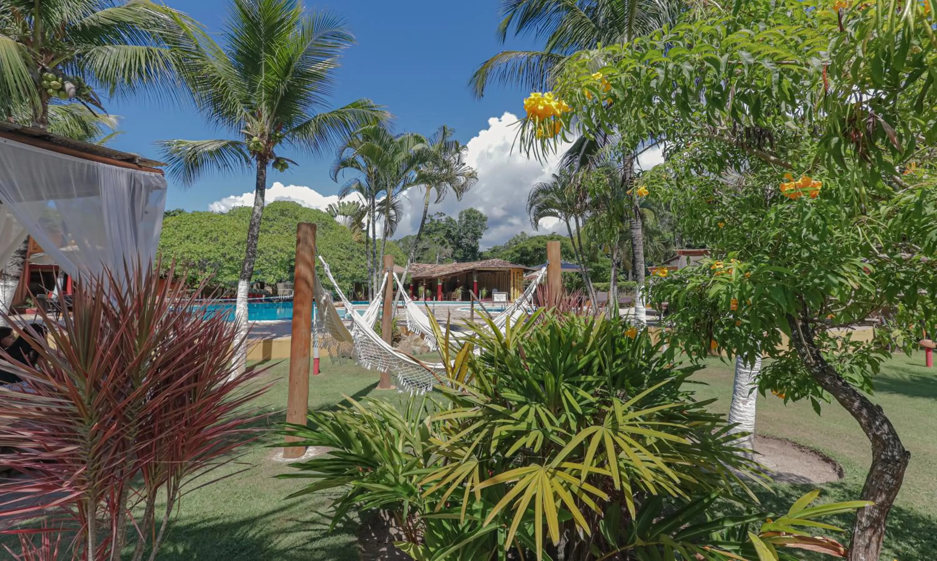 Garden in Estação Santa Fé Hotel e Pousada