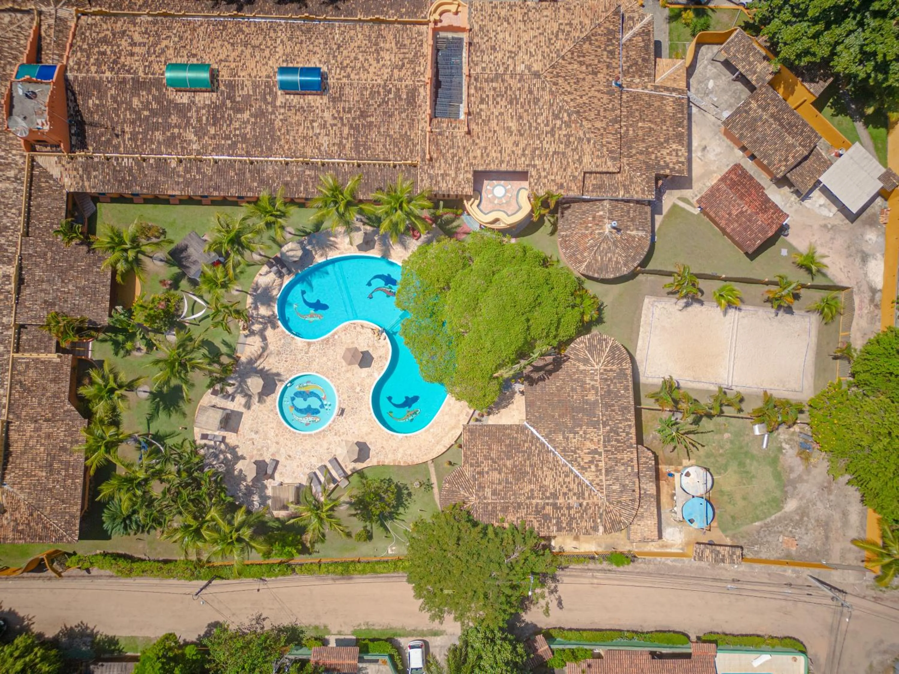 Swimming pool in Estação Santa Fé Hotel e Pousada