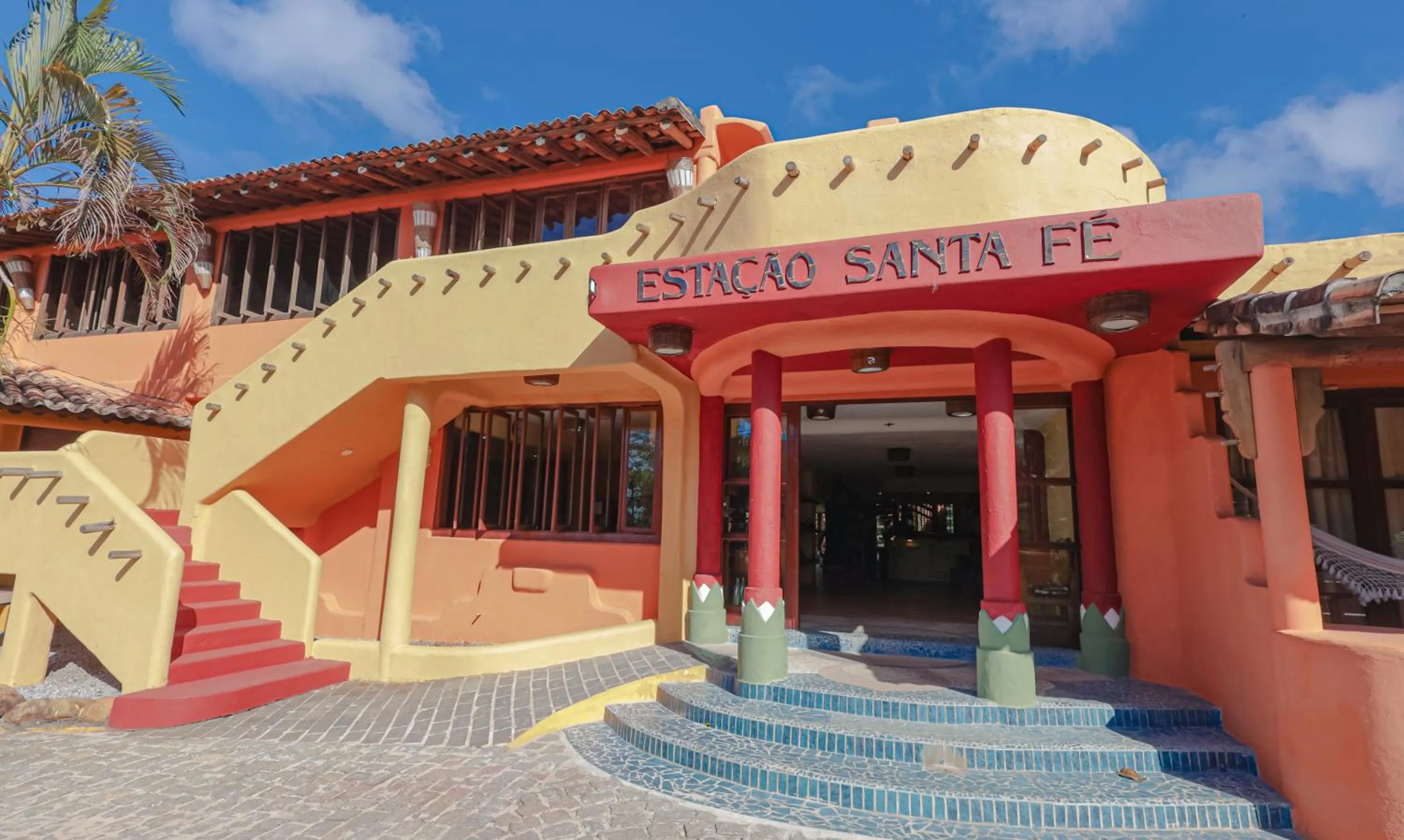 Property building in Estação Santa Fé Hotel e Pousada