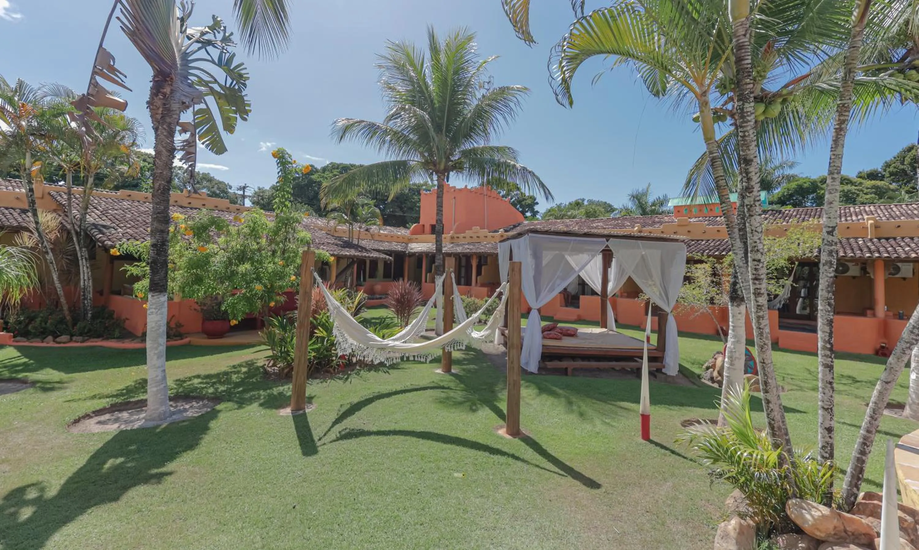 Garden in Estação Santa Fé Hotel e Pousada
