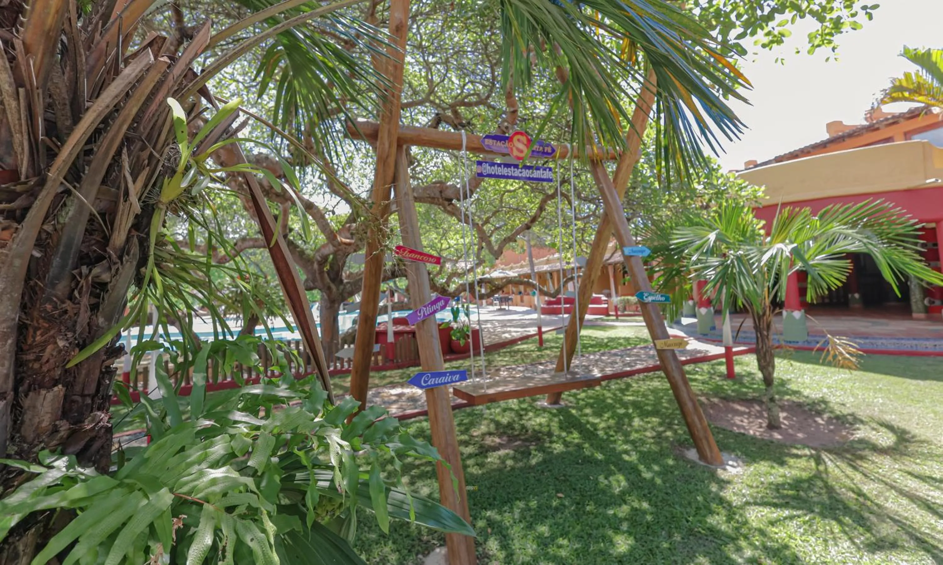 Garden in Estação Santa Fé Hotel e Pousada