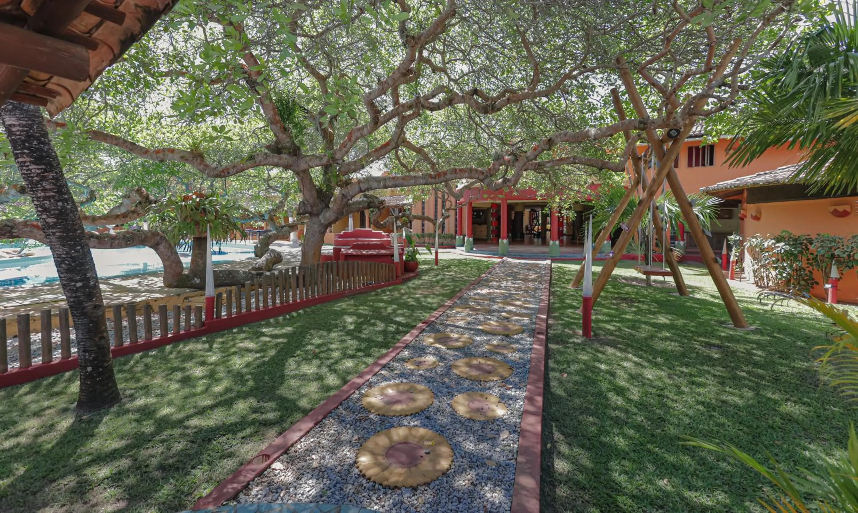 Garden in Estação Santa Fé Hotel e Pousada