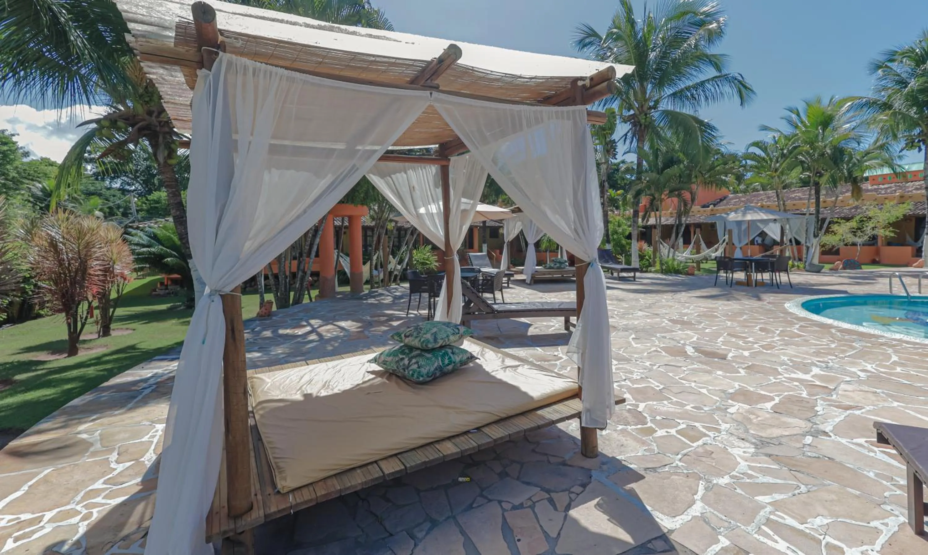 Garden in Estação Santa Fé Hotel e Pousada