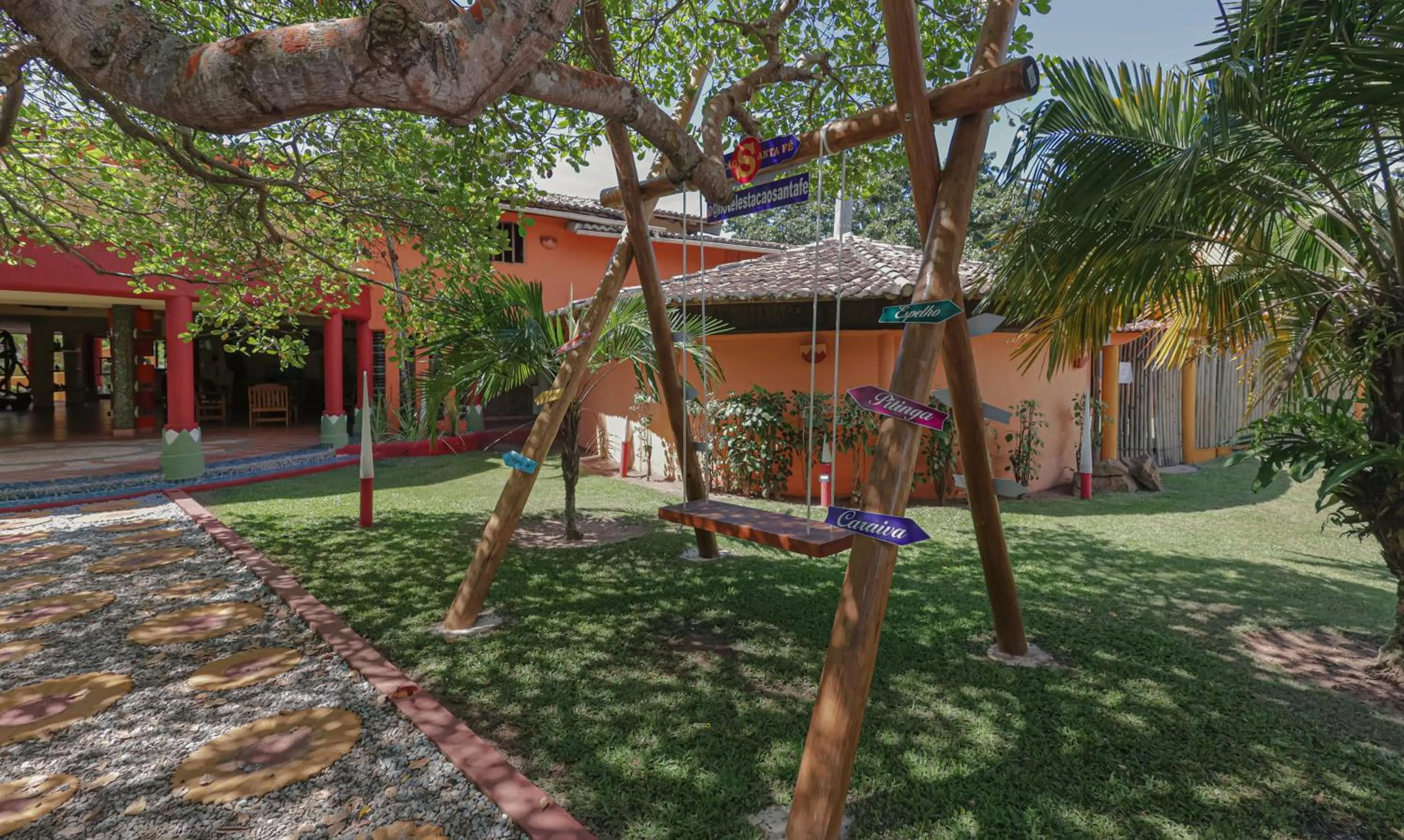 Garden in Estação Santa Fé Hotel e Pousada