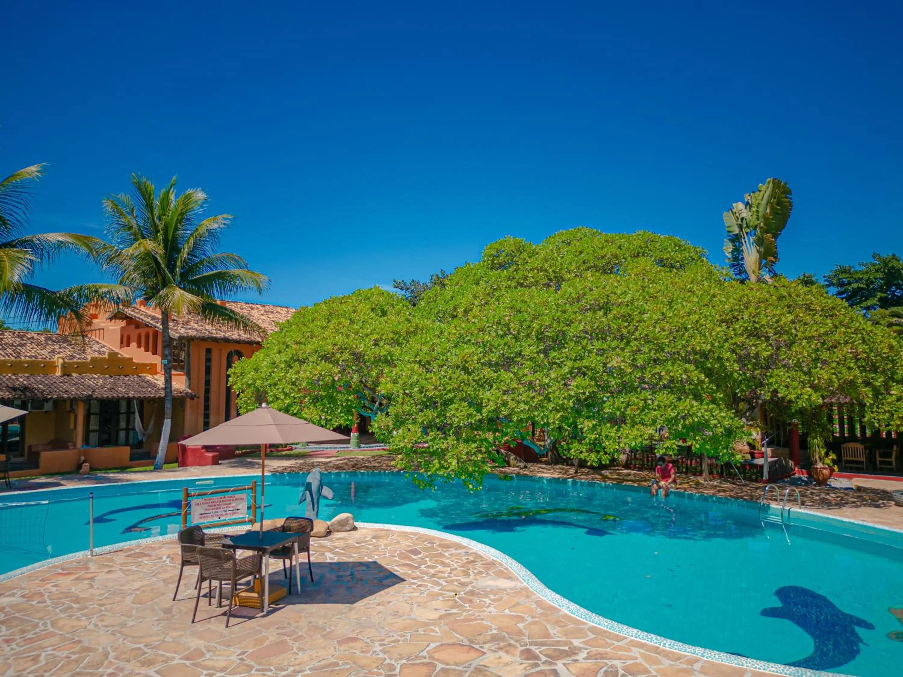 Swimming pool in Estação Santa Fé Hotel e Pousada