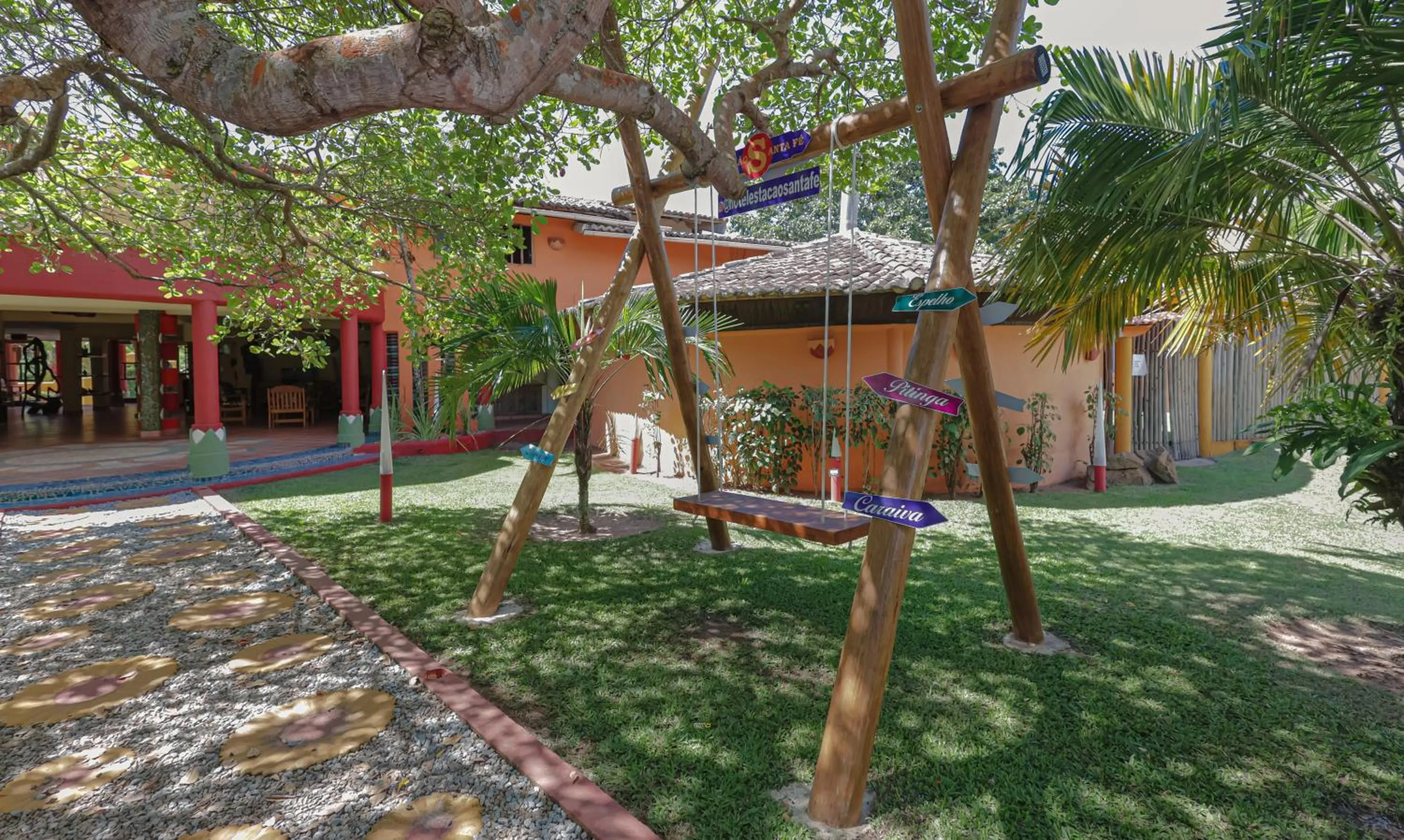 Garden in Estação Santa Fé Hotel e Pousada