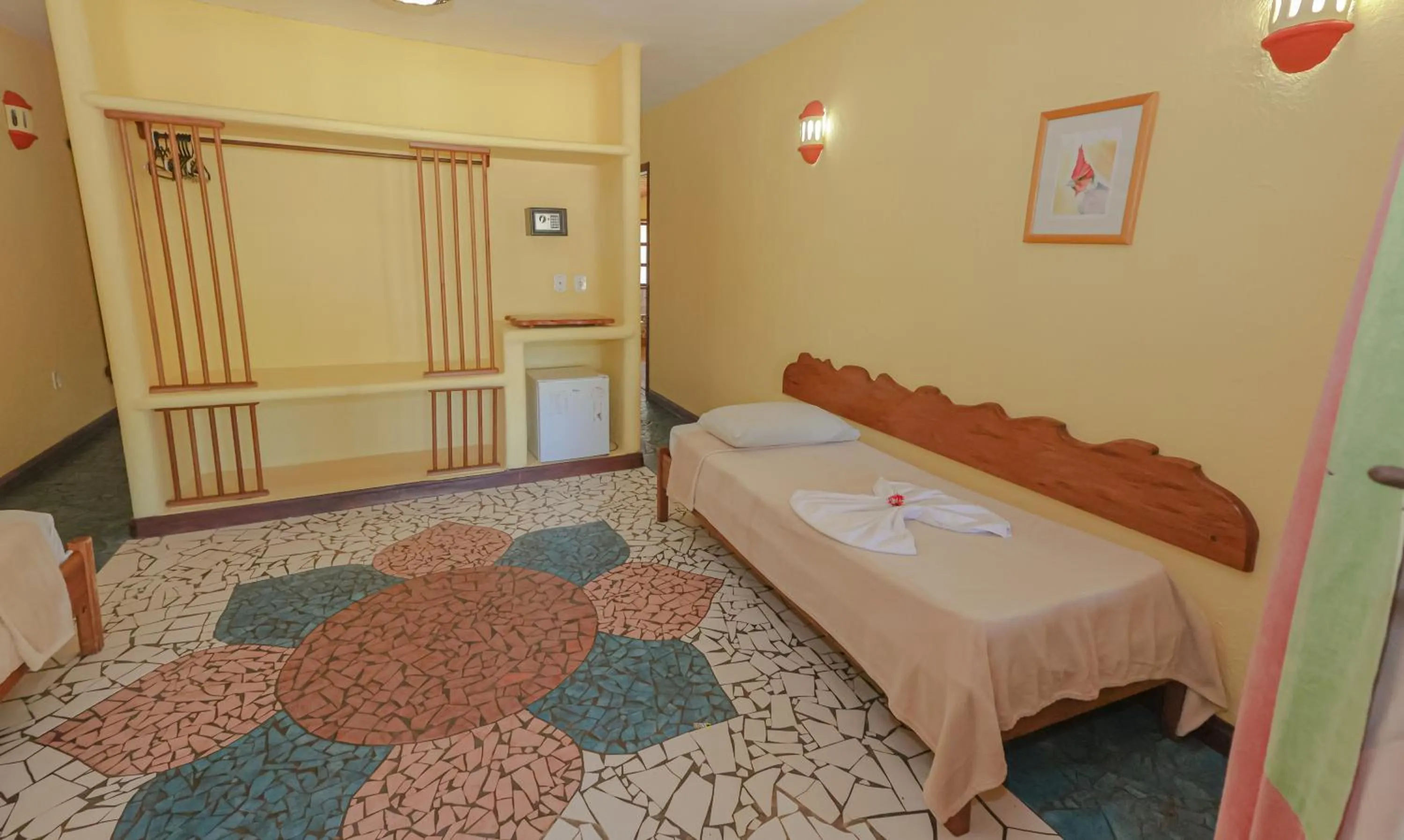 Photo of the whole room, Bed in Estação Santa Fé Hotel e Pousada