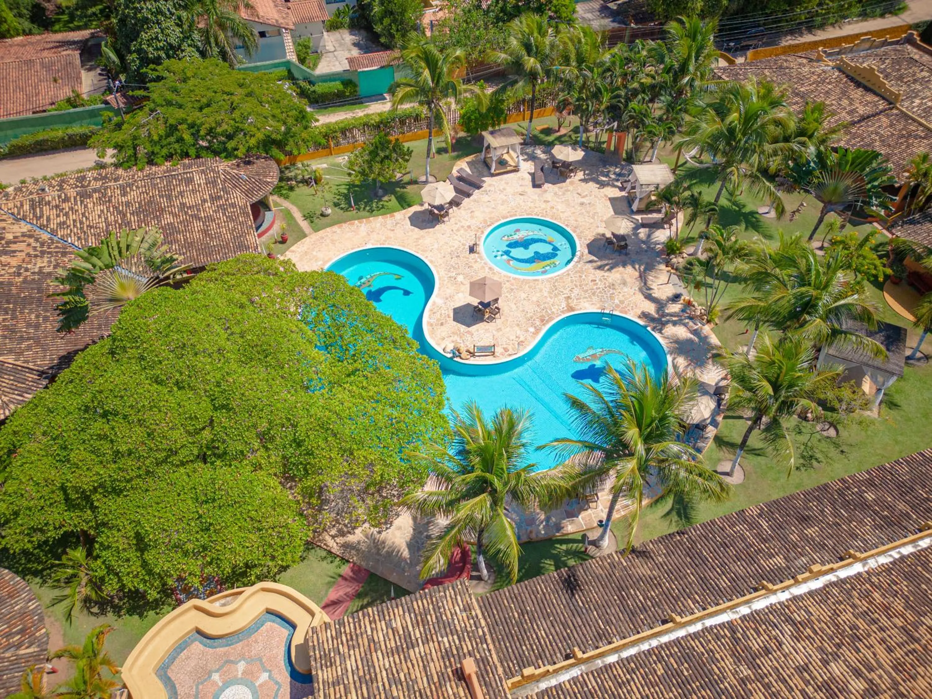 Swimming pool in Estação Santa Fé Hotel e Pousada