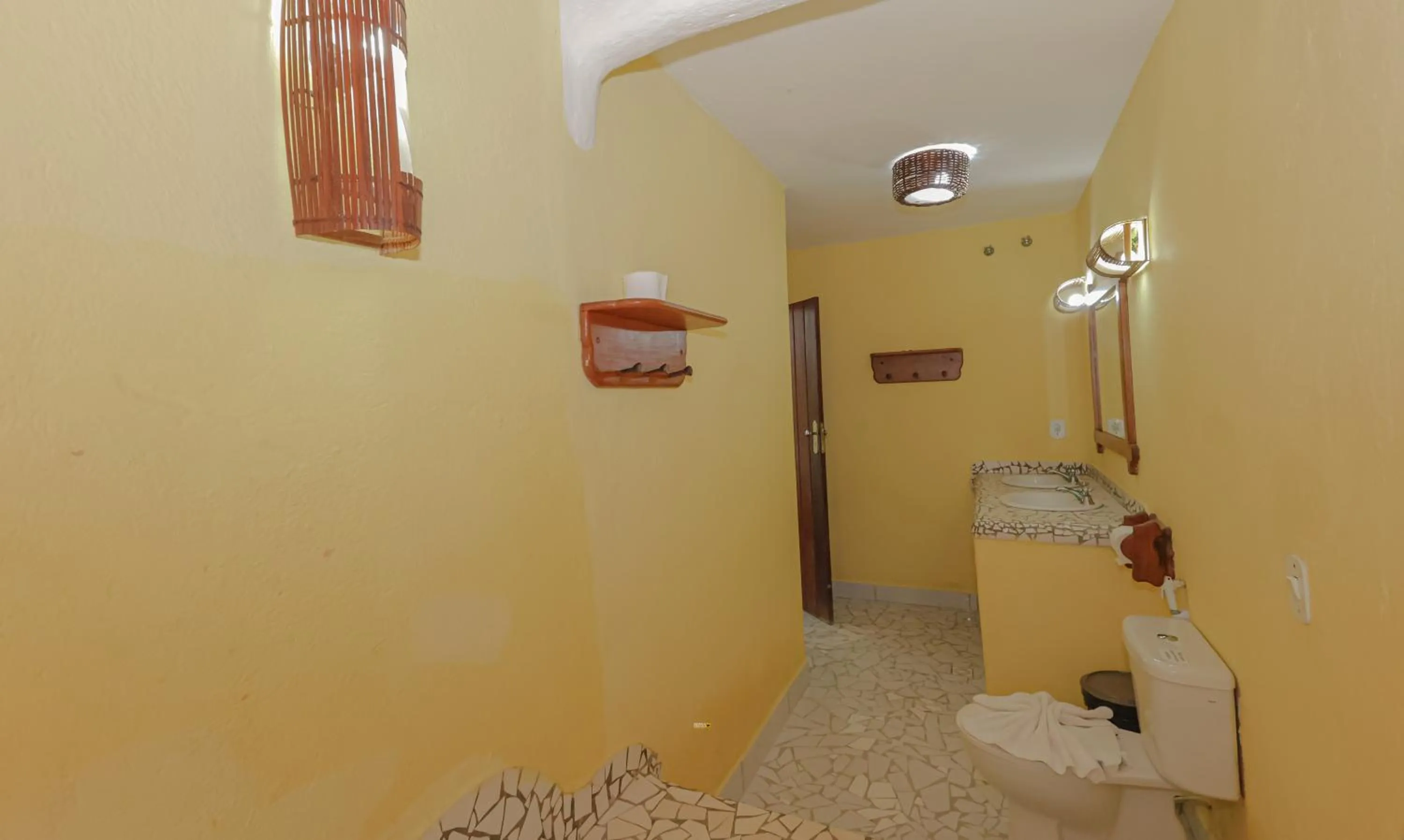 Bathroom in Estação Santa Fé Hotel e Pousada