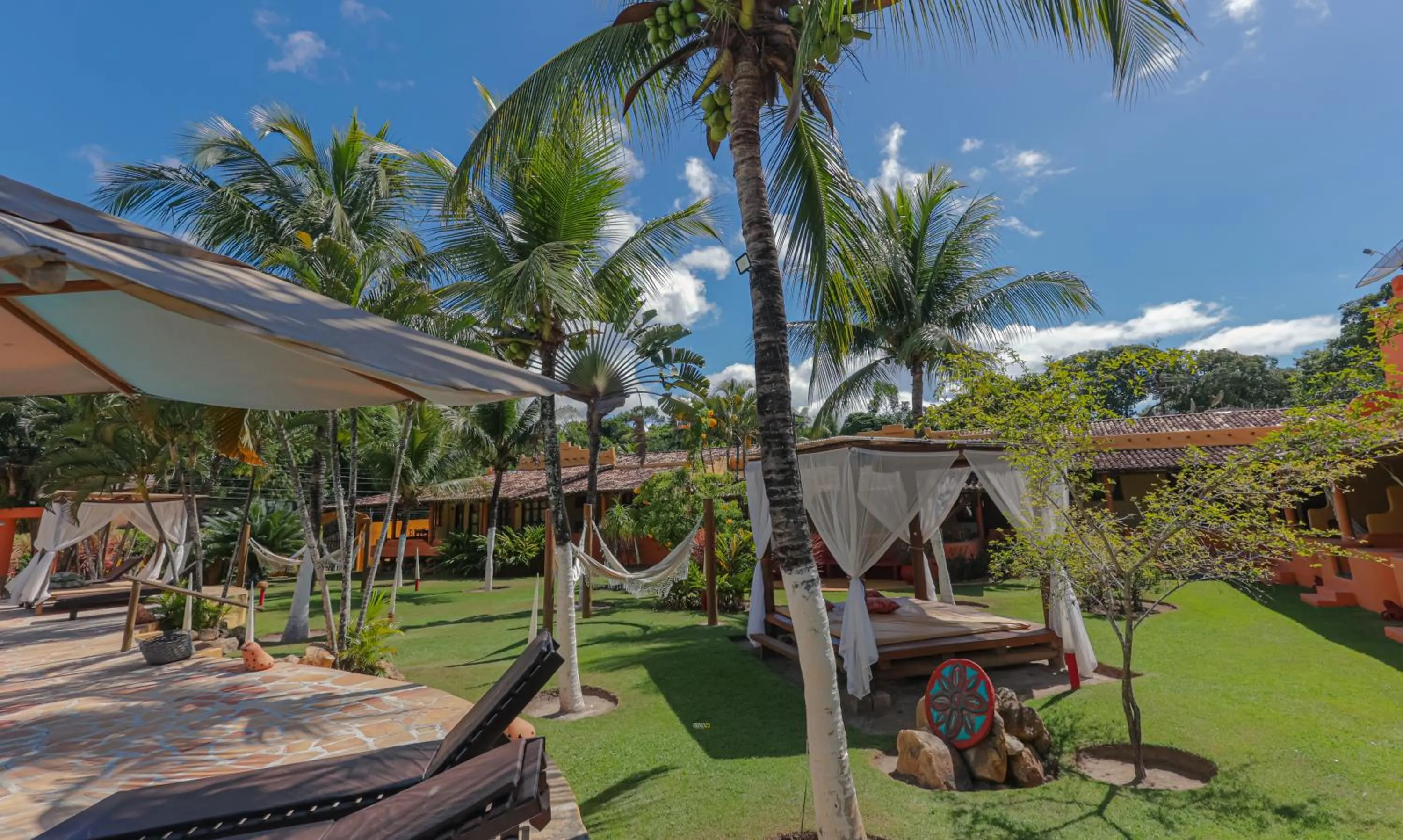 Garden in Estação Santa Fé Hotel e Pousada