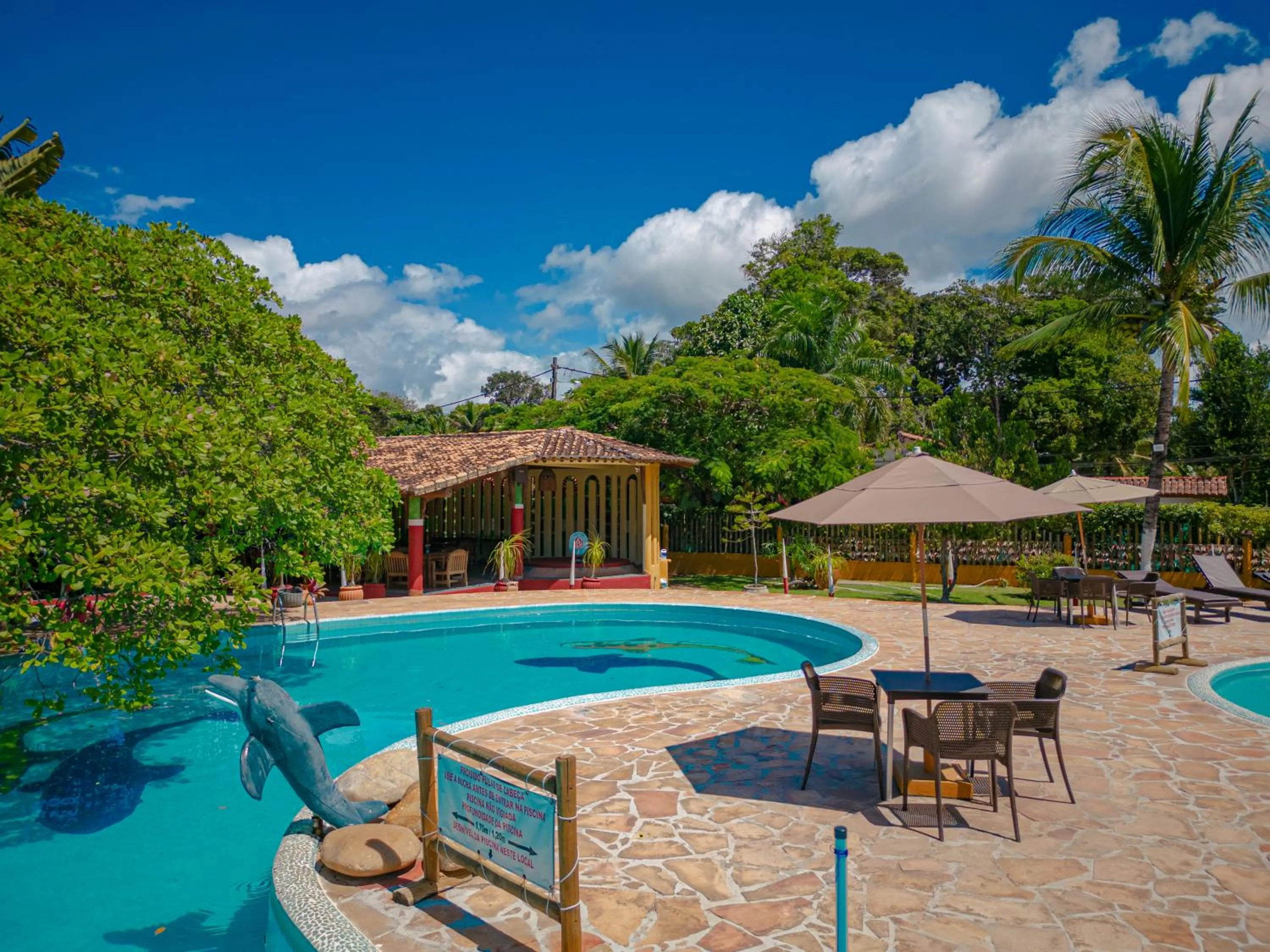 Swimming pool in Estação Santa Fé Hotel e Pousada