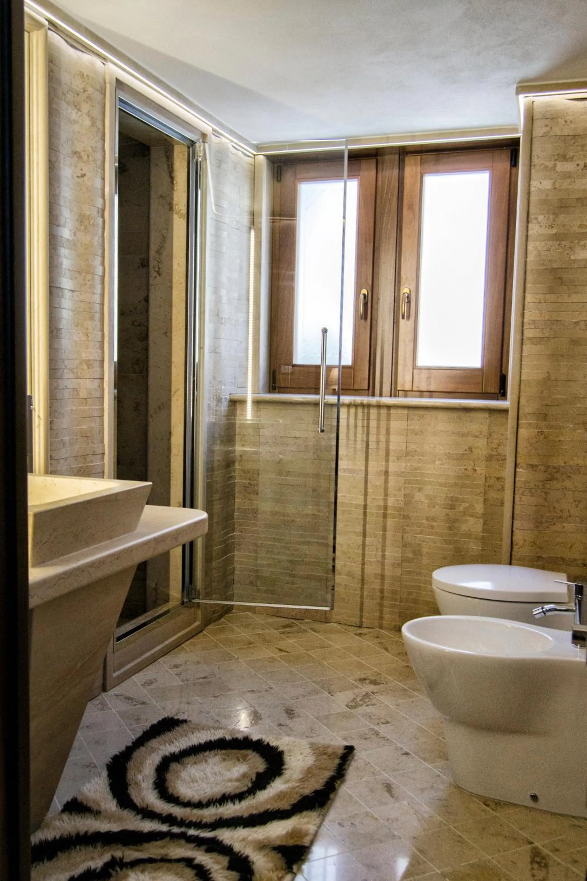 Shower in B&B Casa Dilillo