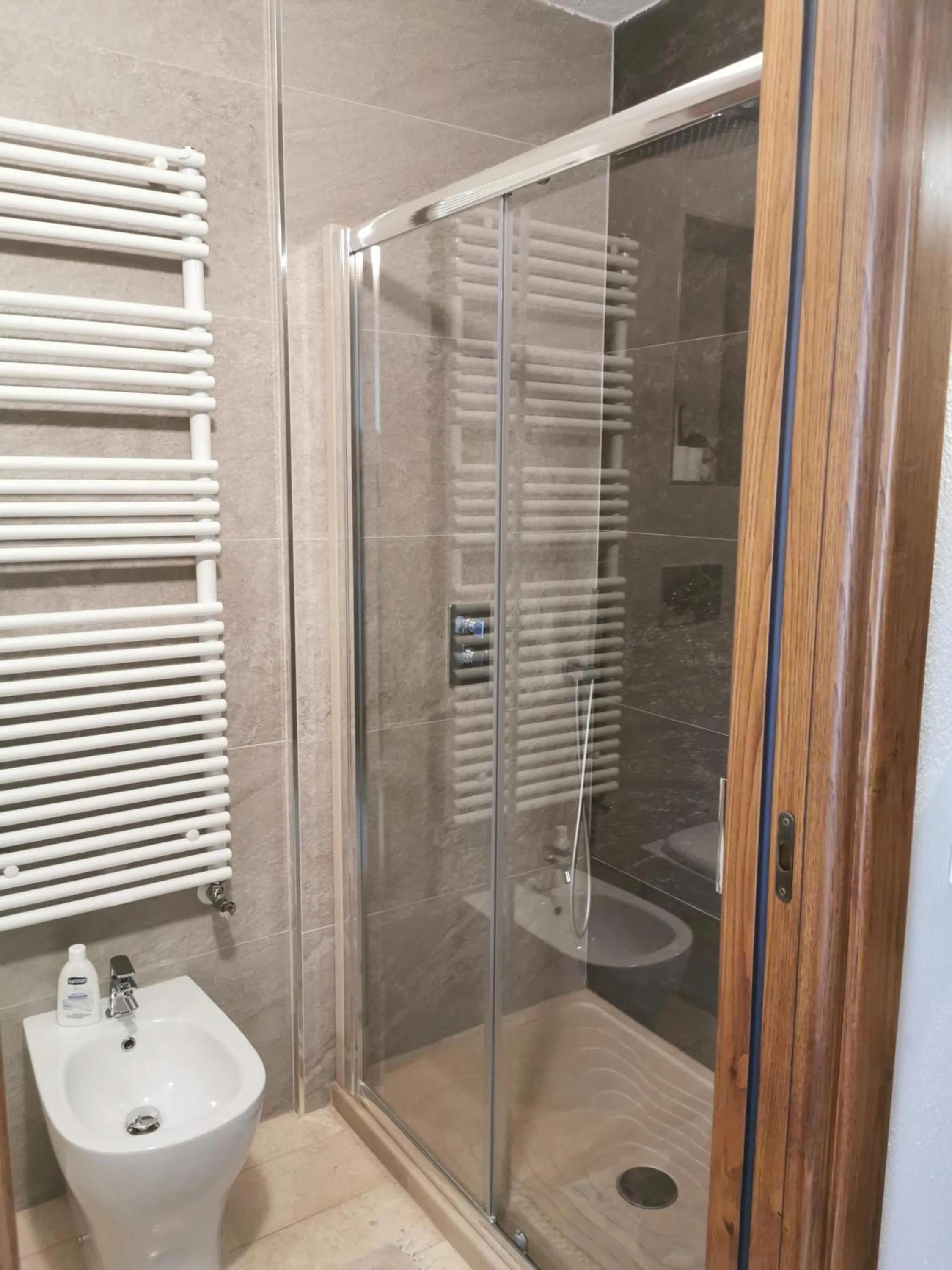 Shower in B&B Casa Dilillo