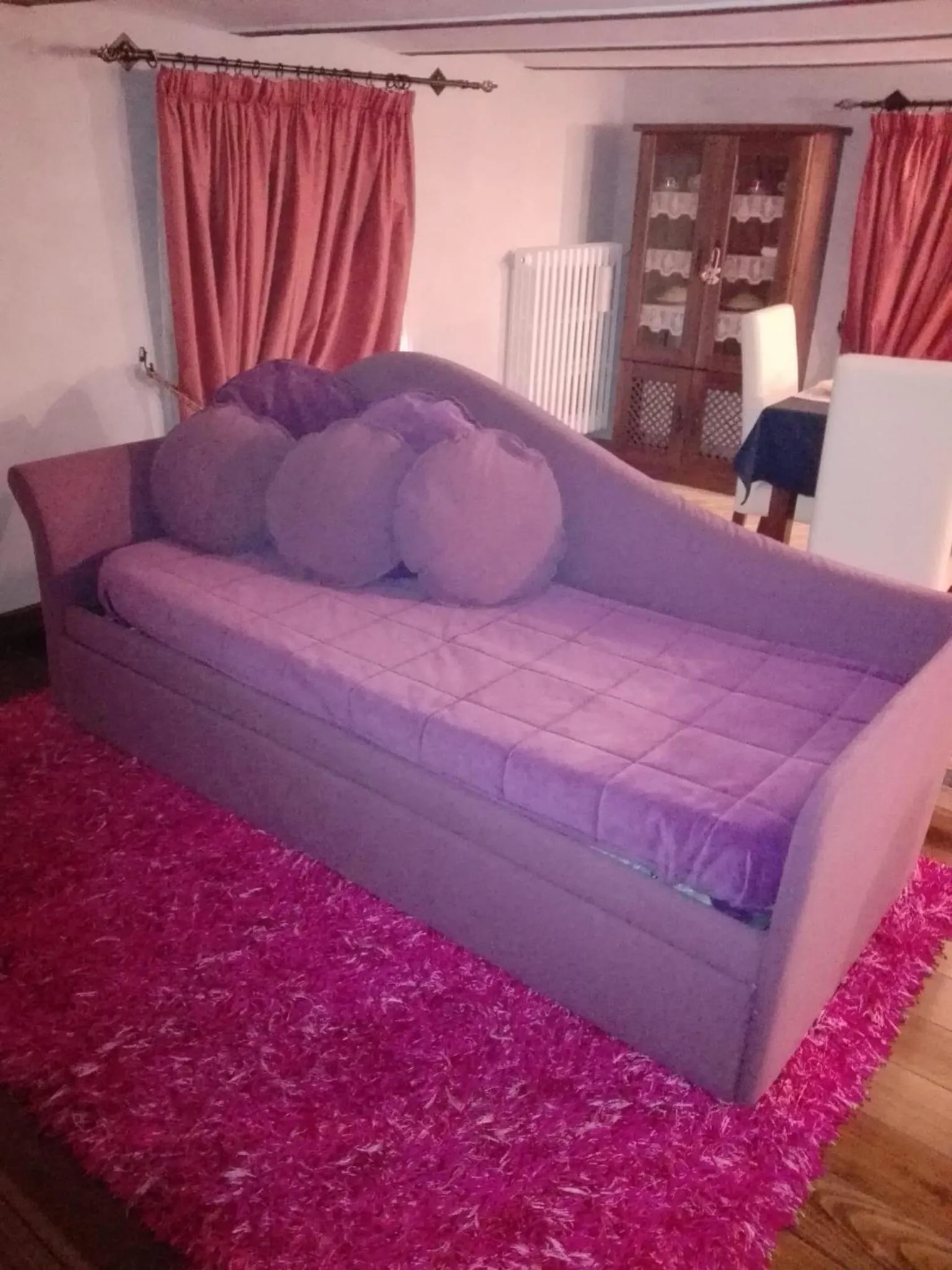 Seating area, Bed in B&B Casa Dilillo