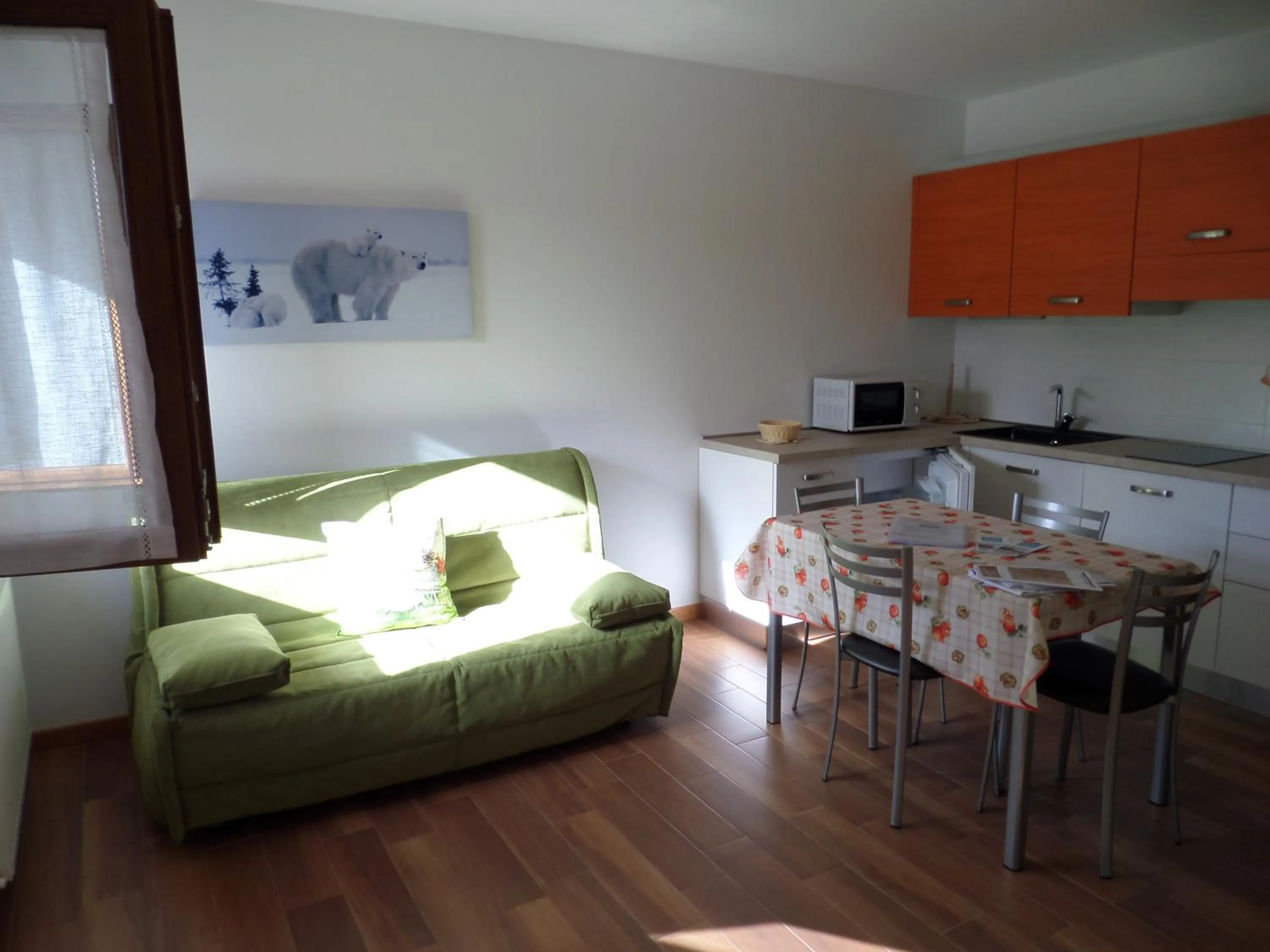 Kitchen or kitchenette in Albergo Diffuso Magredi