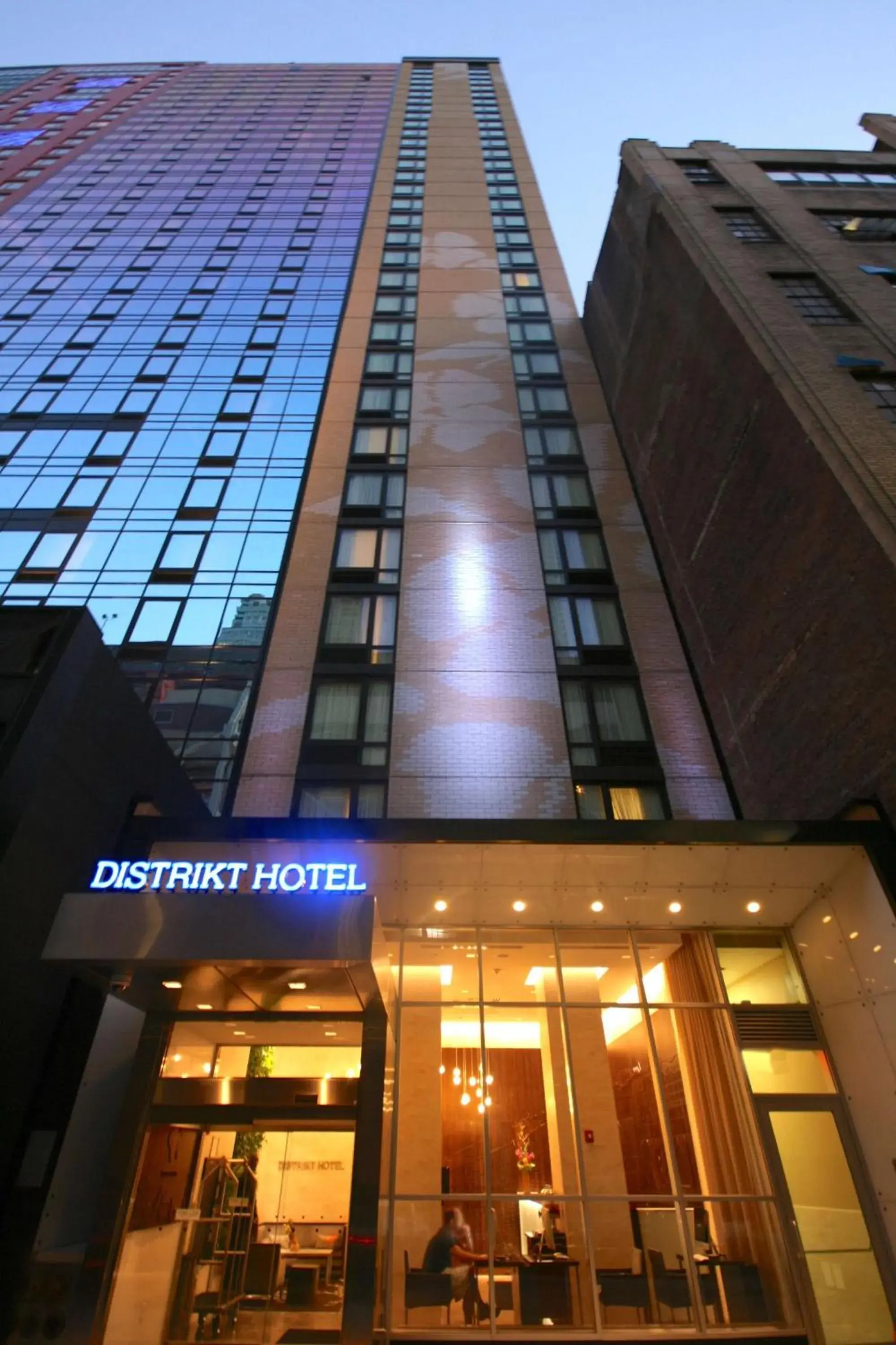 Property building in Distrikt Hotel New York City, Tapestry Collection by Hilton Property building in Distrikt Hotel New York City, Tapestry Collection by Hilton