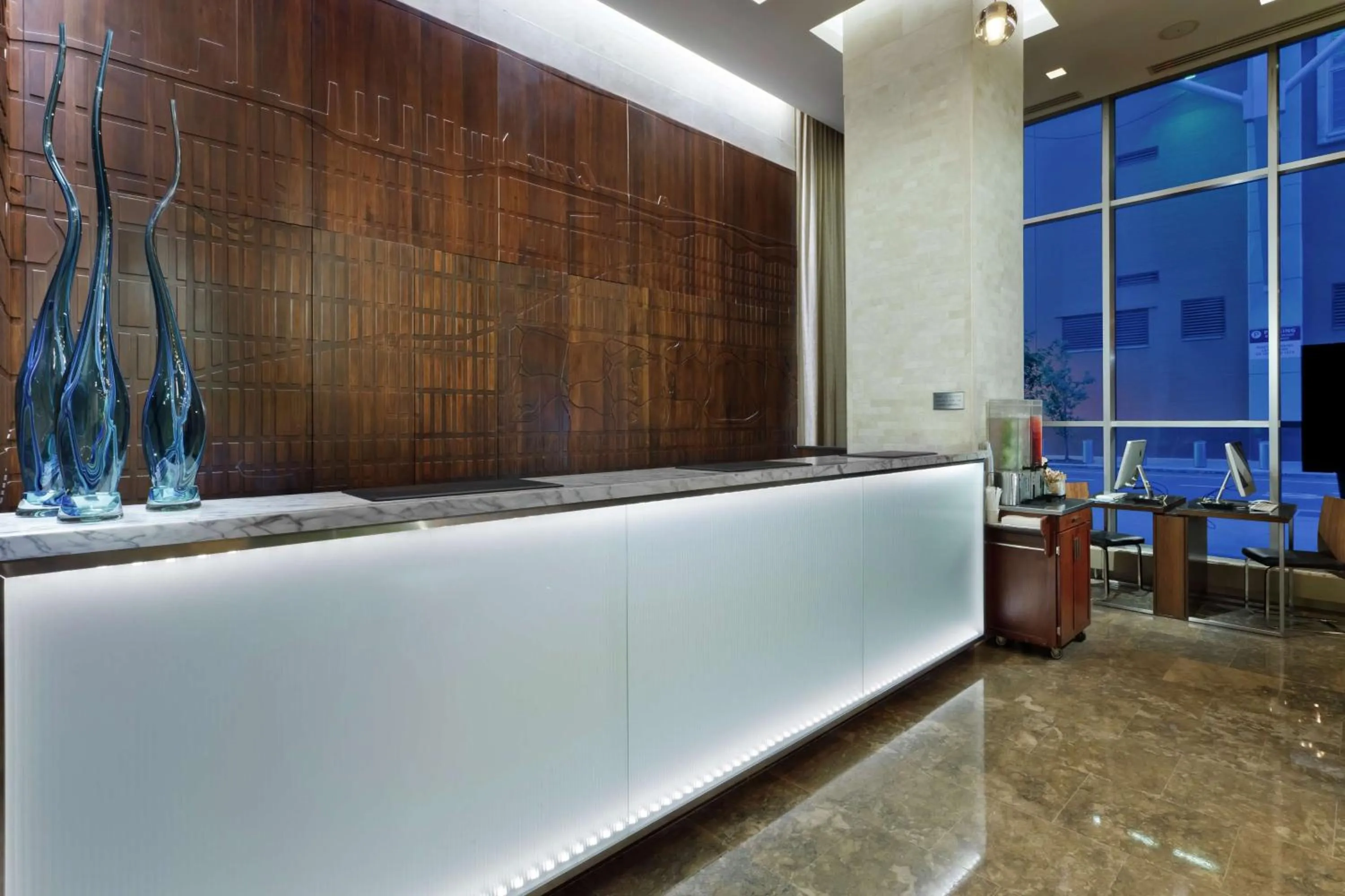 Lobby or reception in Distrikt Hotel New York City, Tapestry Collection by Hilton