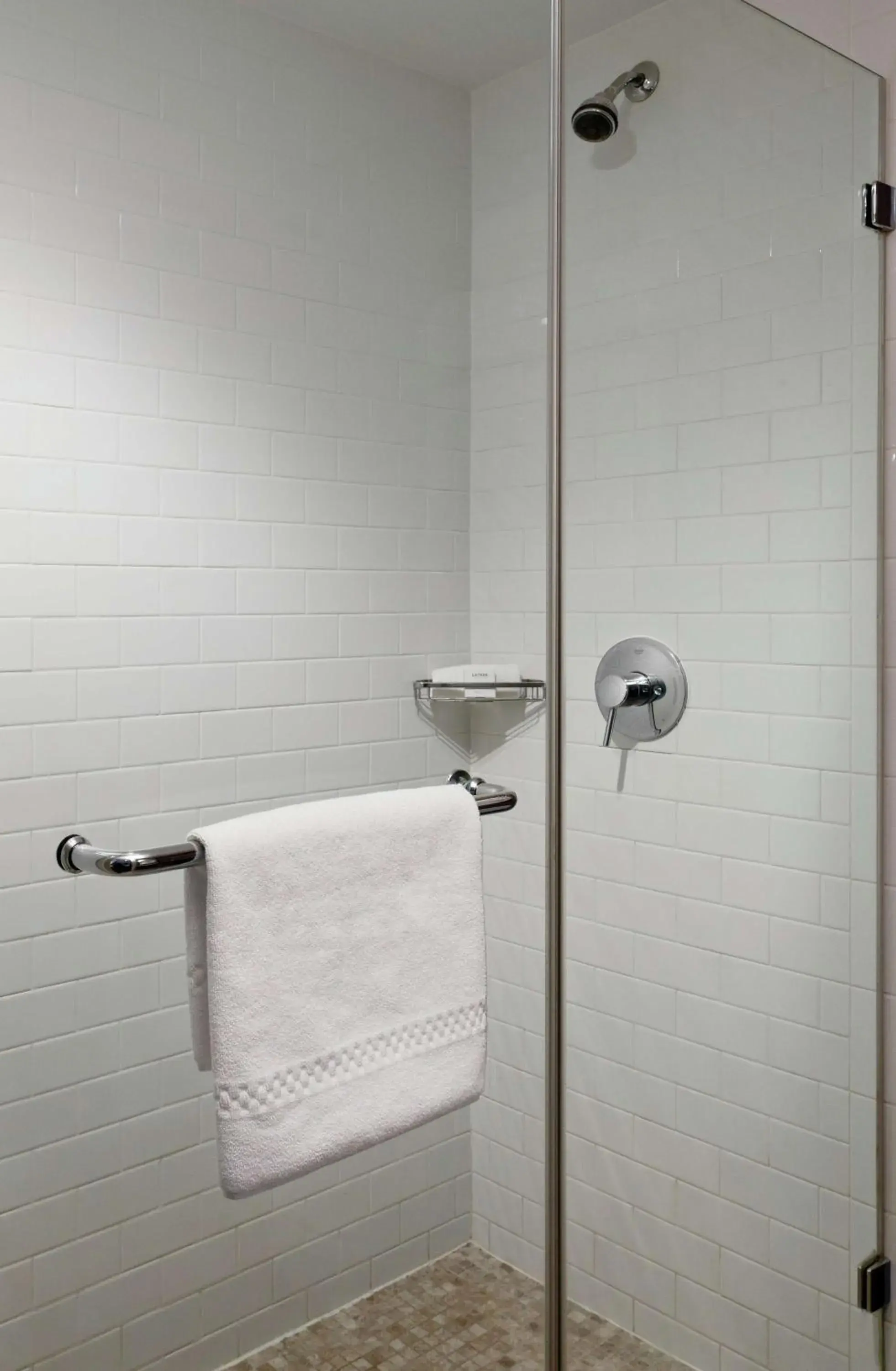 Bathroom in Distrikt Hotel New York City, Tapestry Collection by Hilton Bathroom in Distrikt Hotel New York City, Tapestry Collection by Hilton