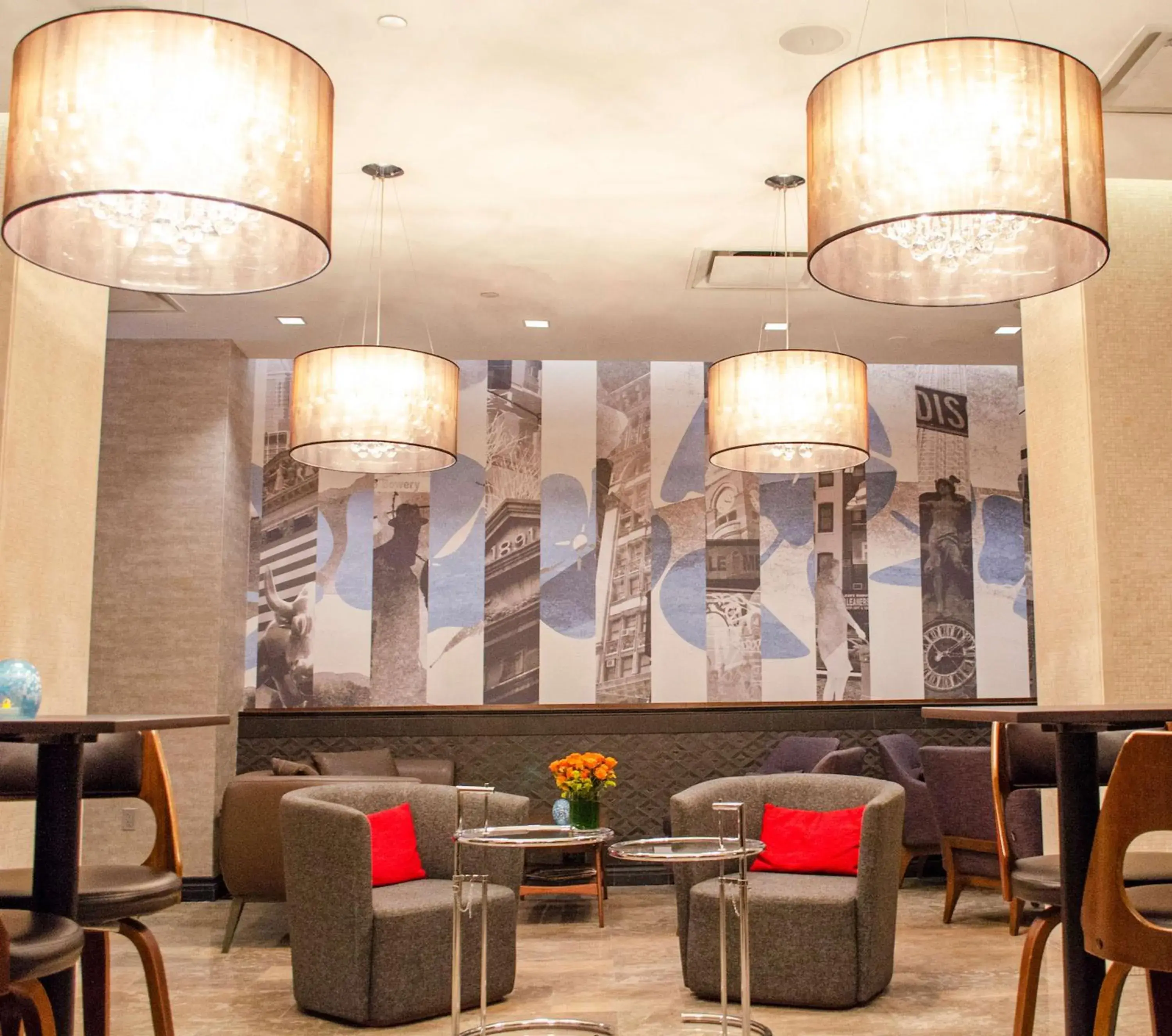 Lobby or reception in Distrikt Hotel New York City, Tapestry Collection by Hilton Lobby or reception in Distrikt Hotel New York City, Tapestry Collection by Hilton