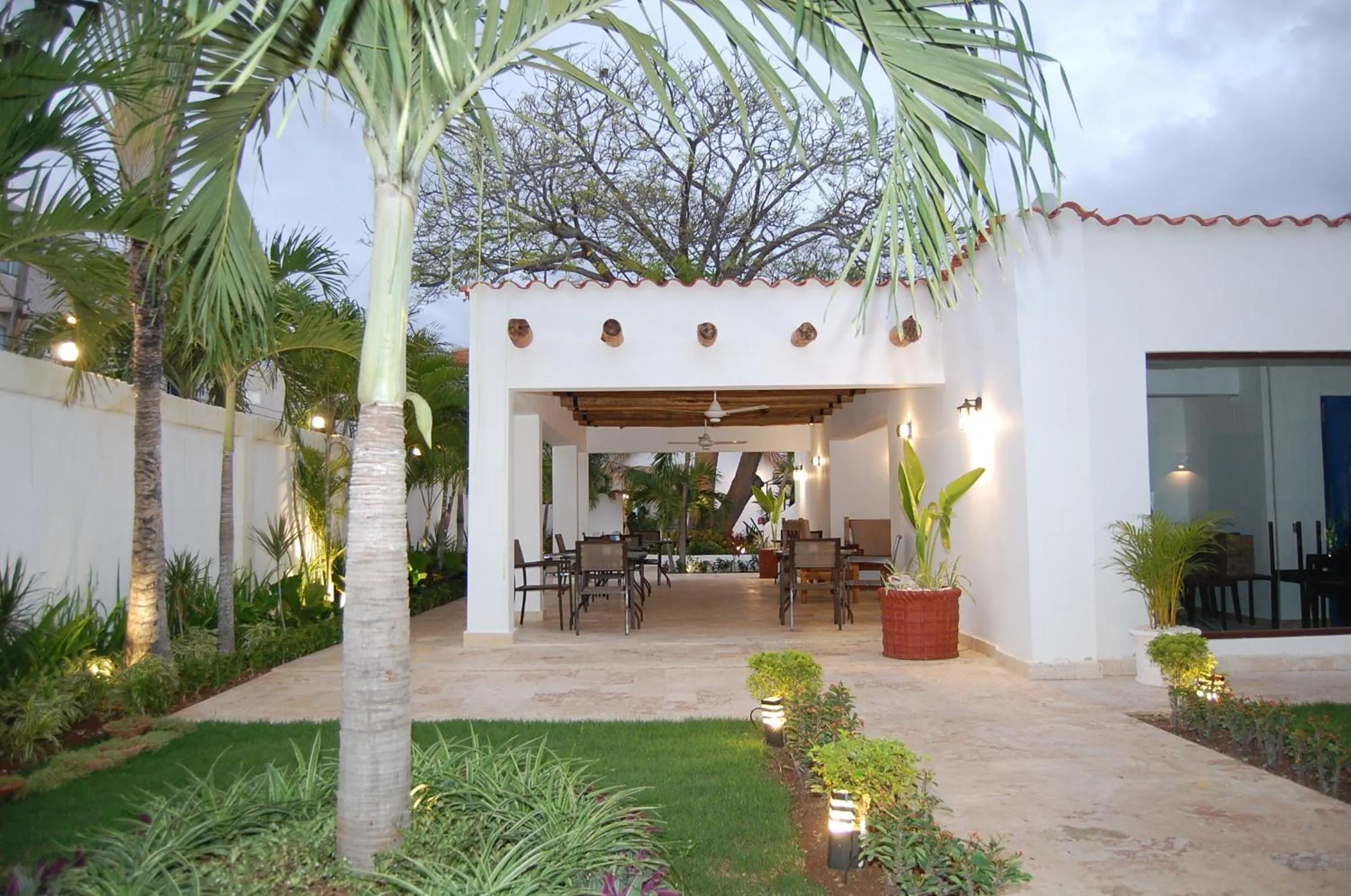 Patio in Nuovo Hotel Playa Catalina