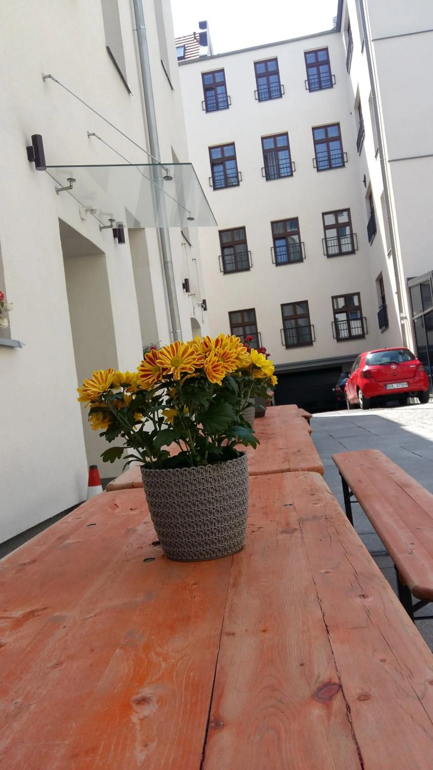 Patio in Kamienica Pod Aniołami