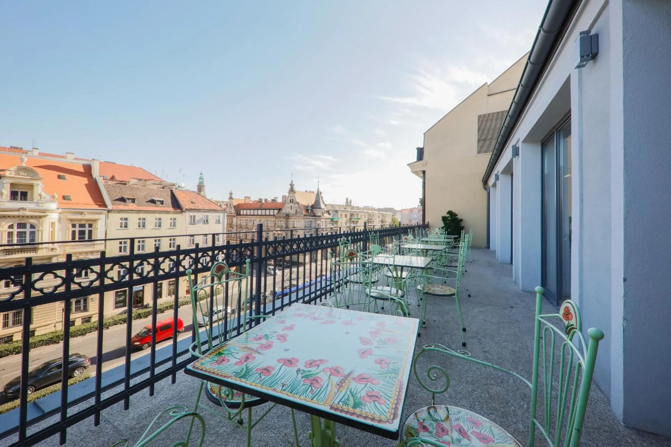 Balcony/Terrace in Kamienica Pod Aniołami