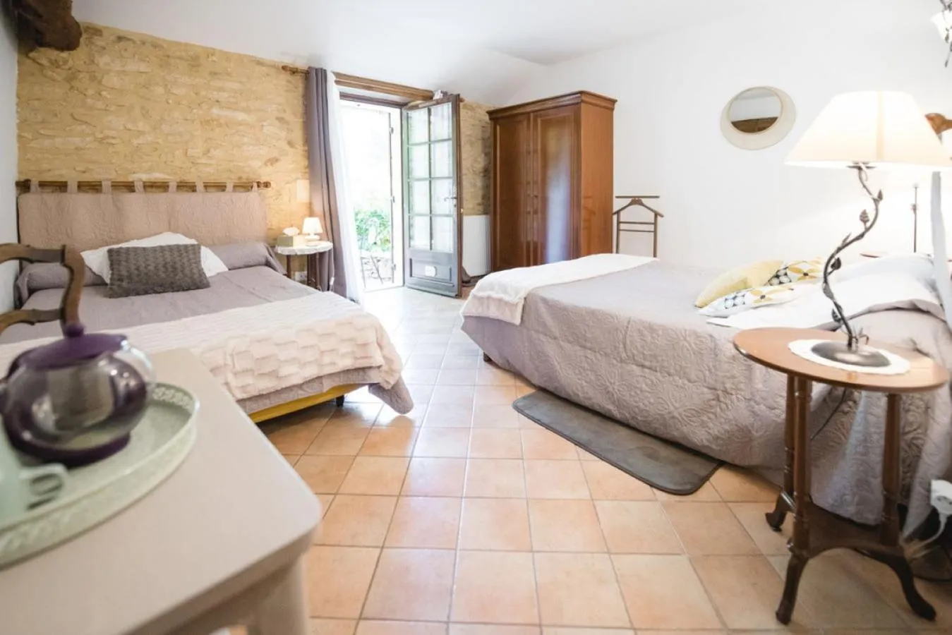 Photo of the whole room, Bed in Les Filolies