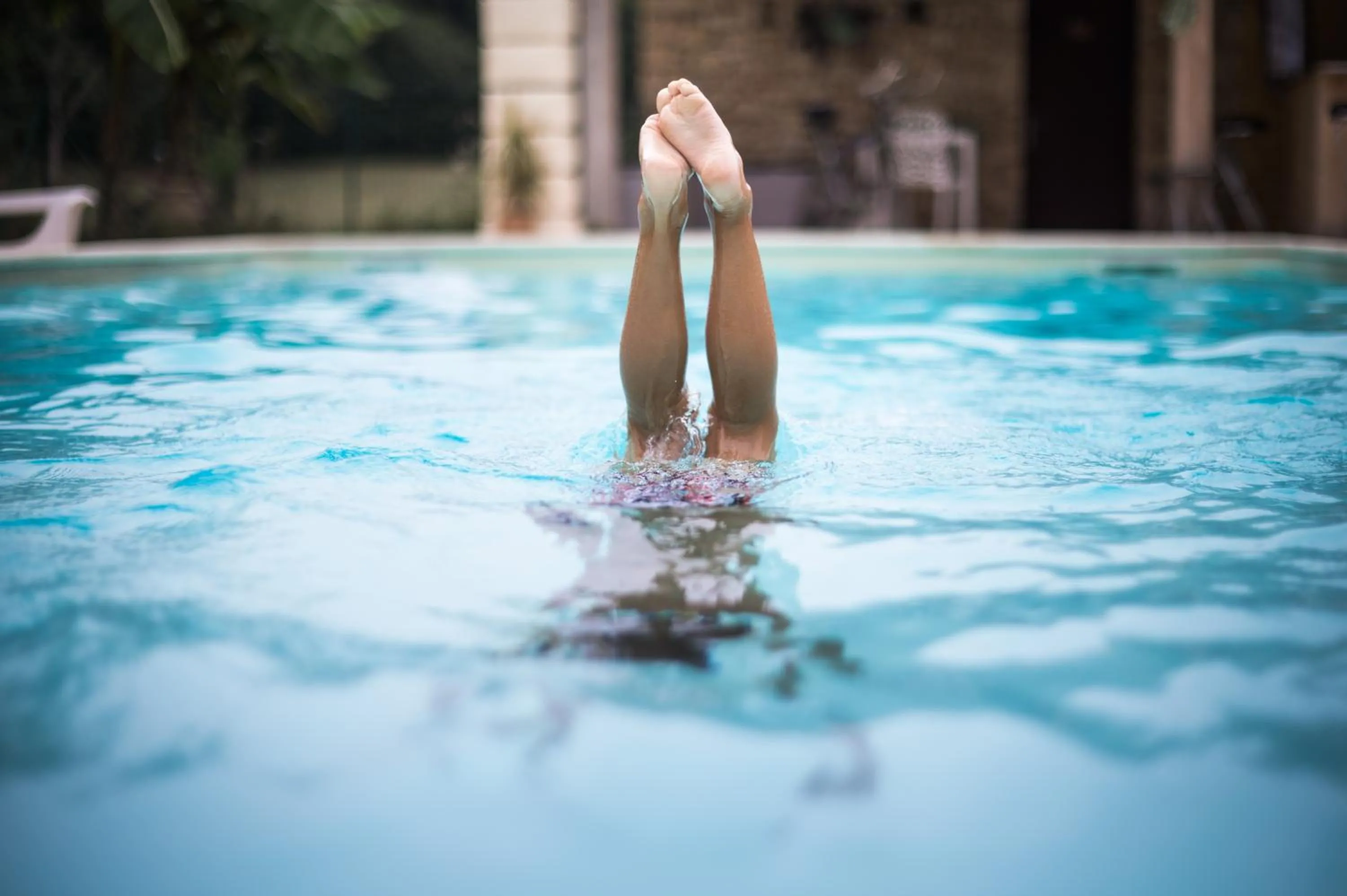 Swimming pool in Les Filolies