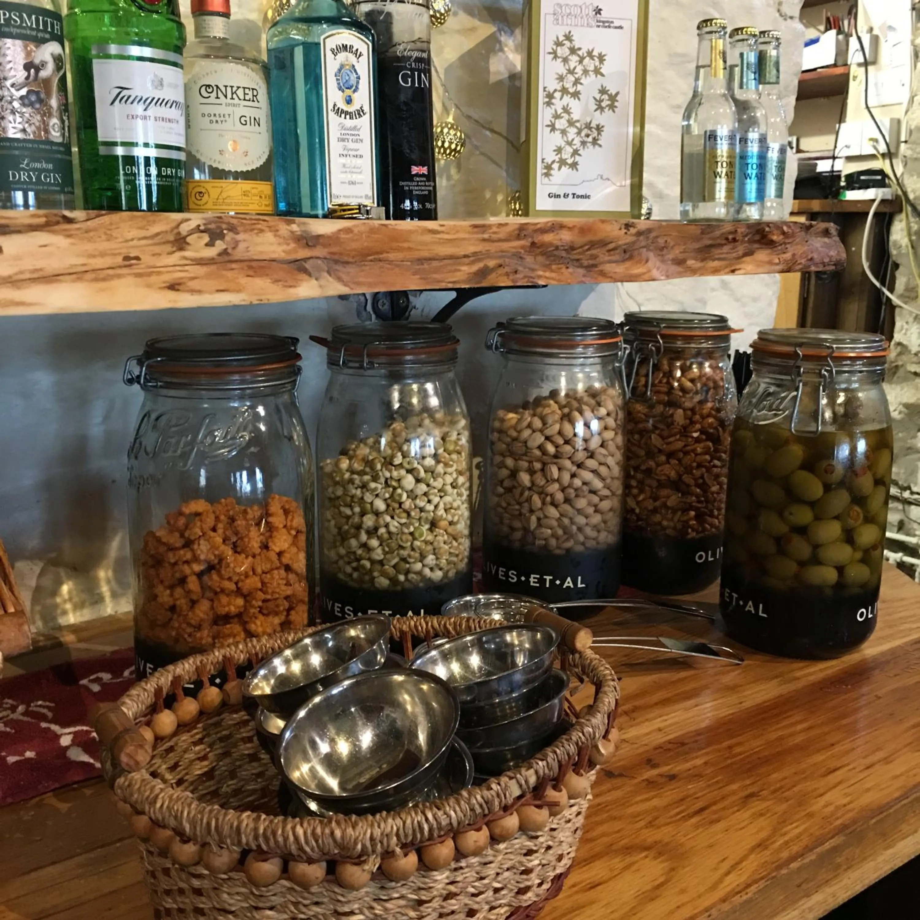 Food in The Scott Arms