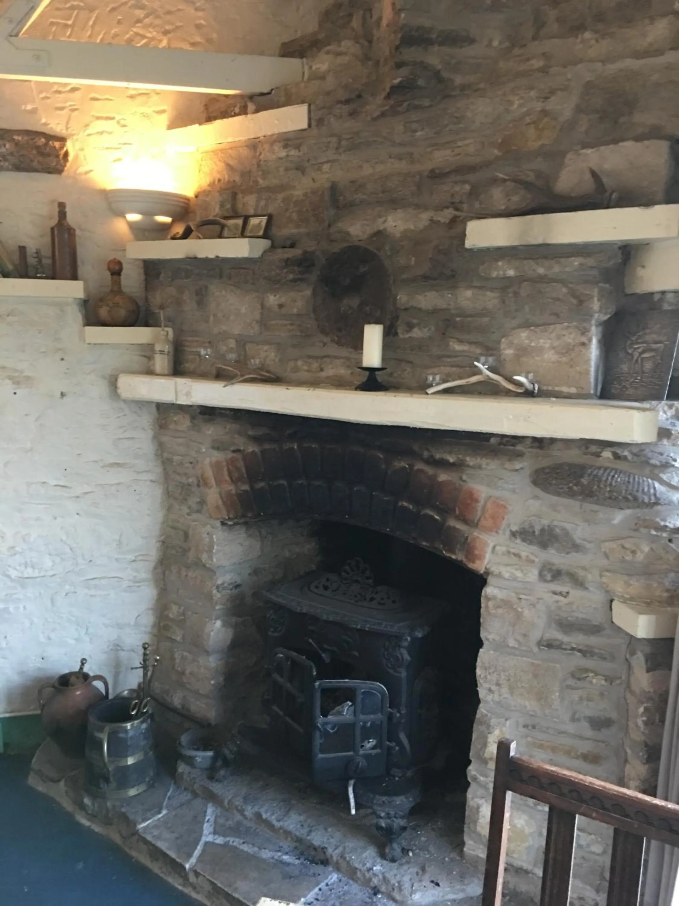 Dining area in The Scott Arms
