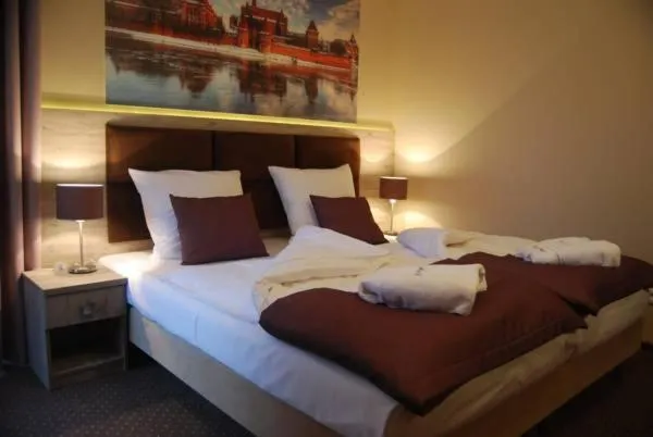 Bed in Hotel Piast przy Zamku