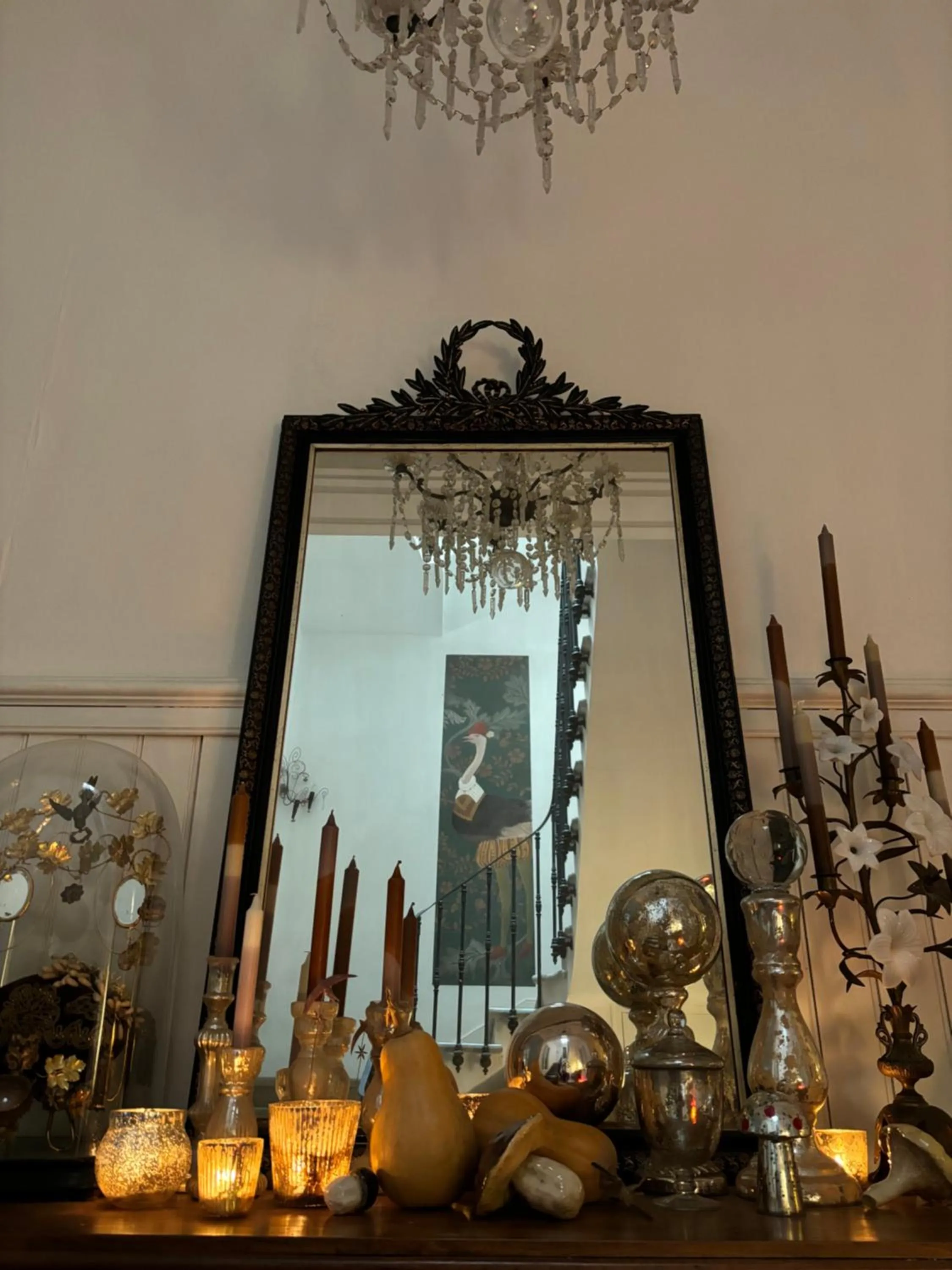 Decorative detail in Le logis blanc bed&breakfast