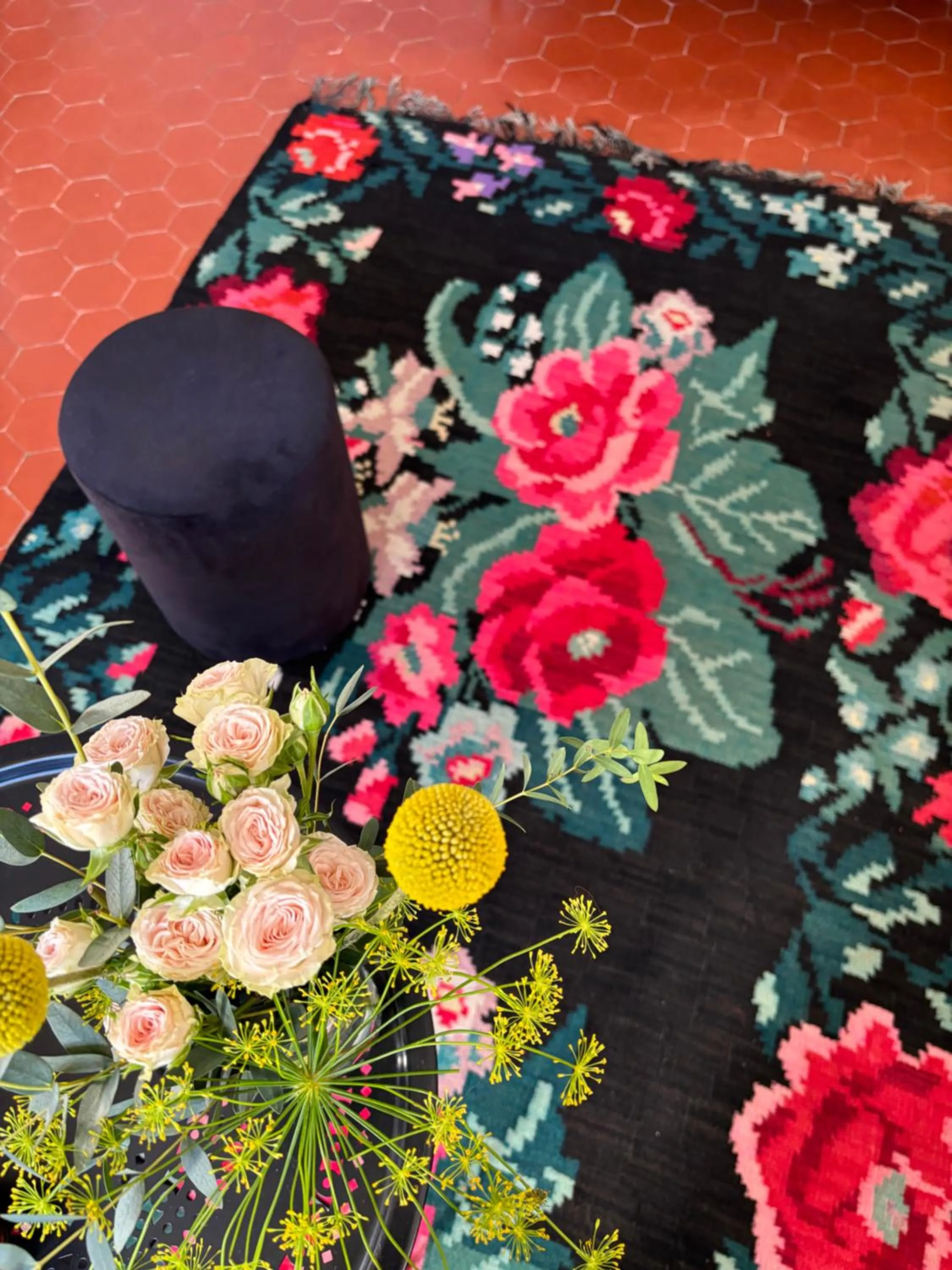 Decorative detail in Le logis blanc bed&breakfast