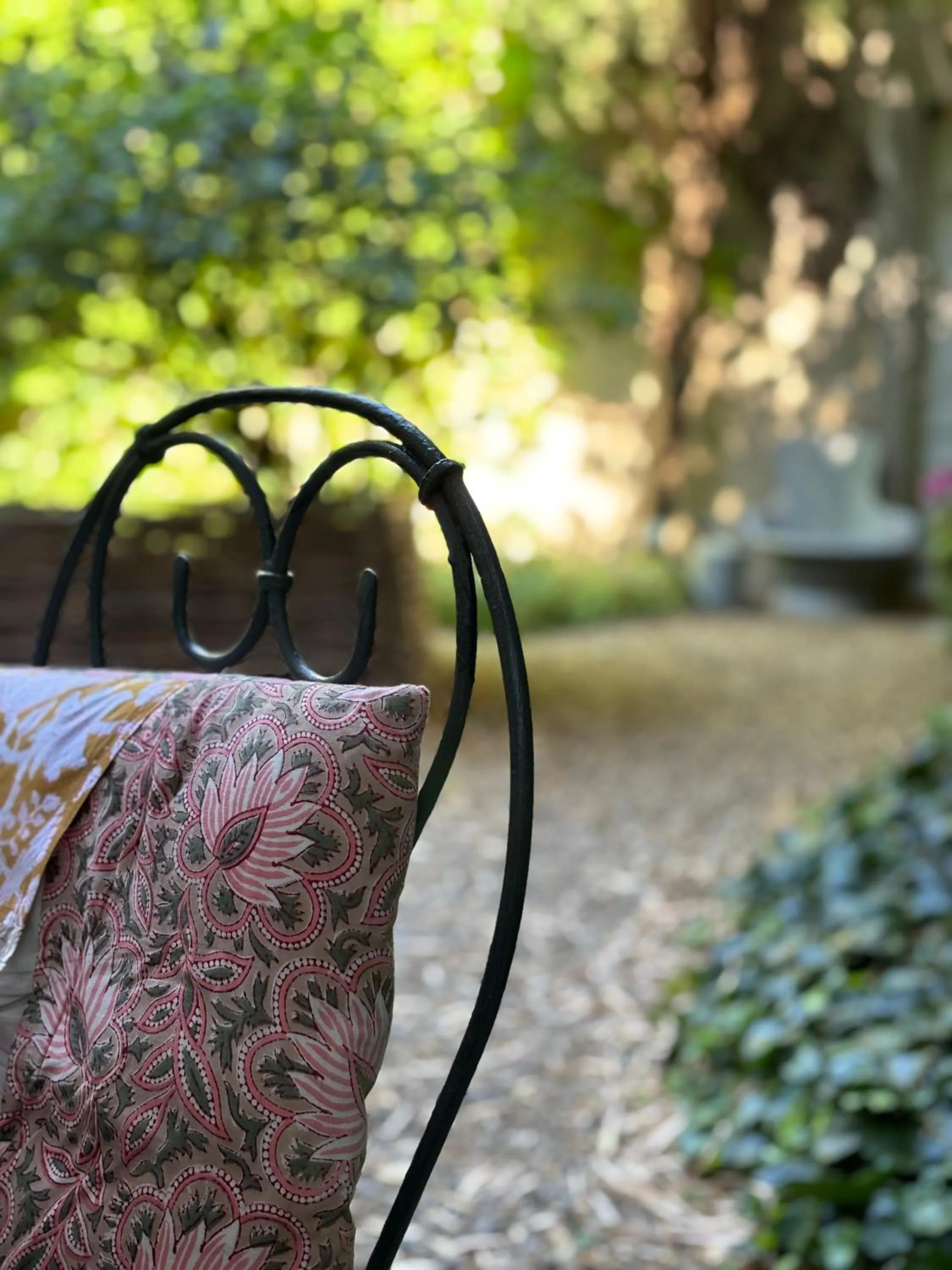 Garden in Le logis blanc bed&breakfast